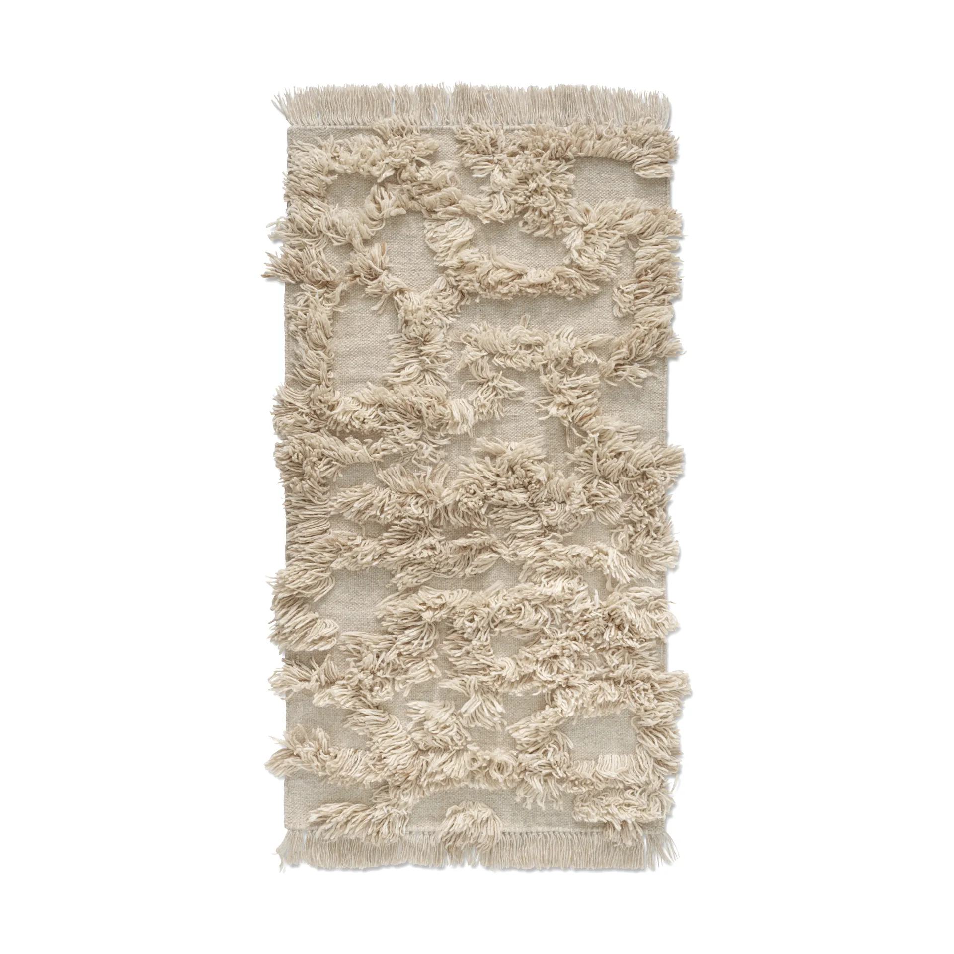 Classic Collection Rio uldtæppe 80x150 cm Beige