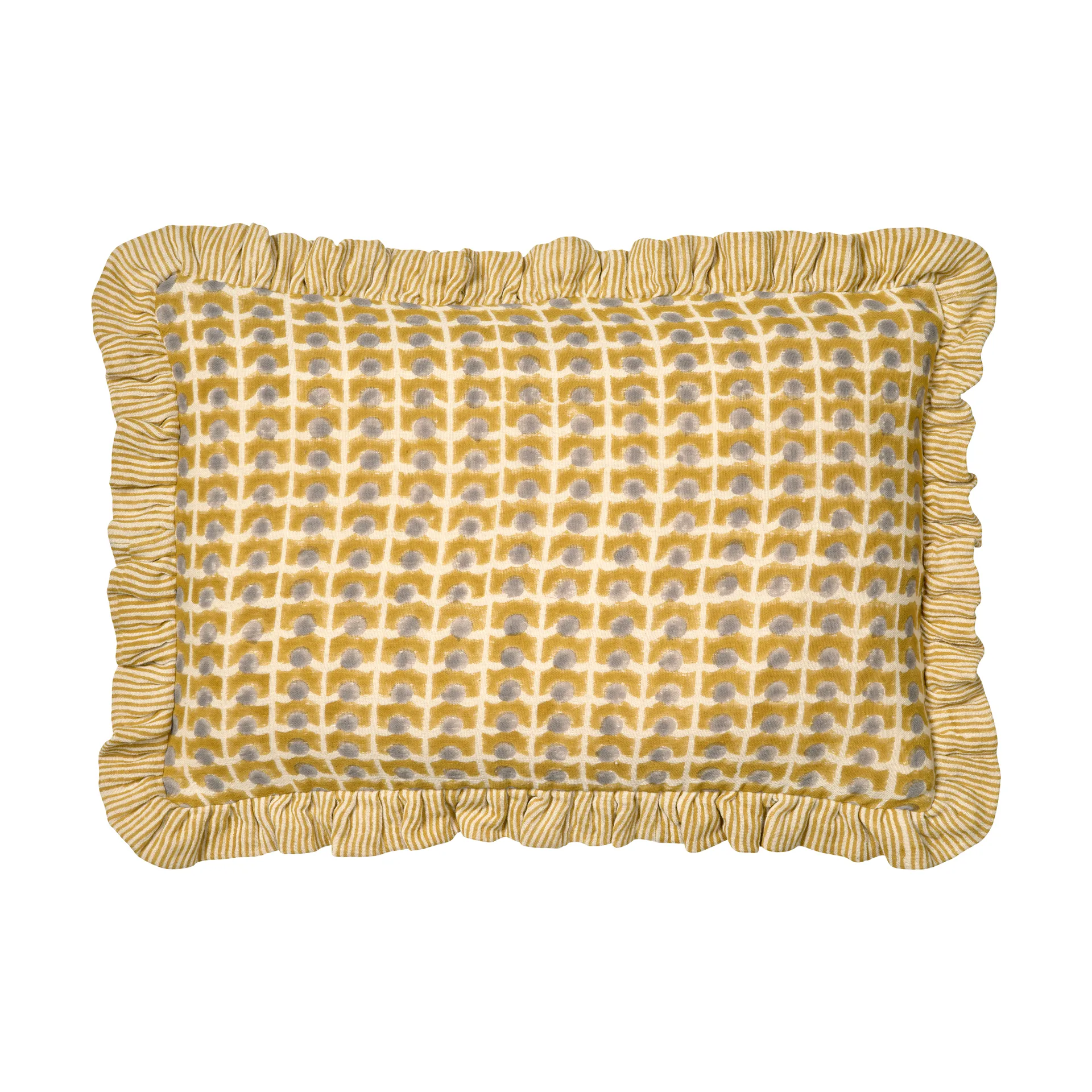 Classic Collection Ripple pudebetræk 40x60 cm Gul
