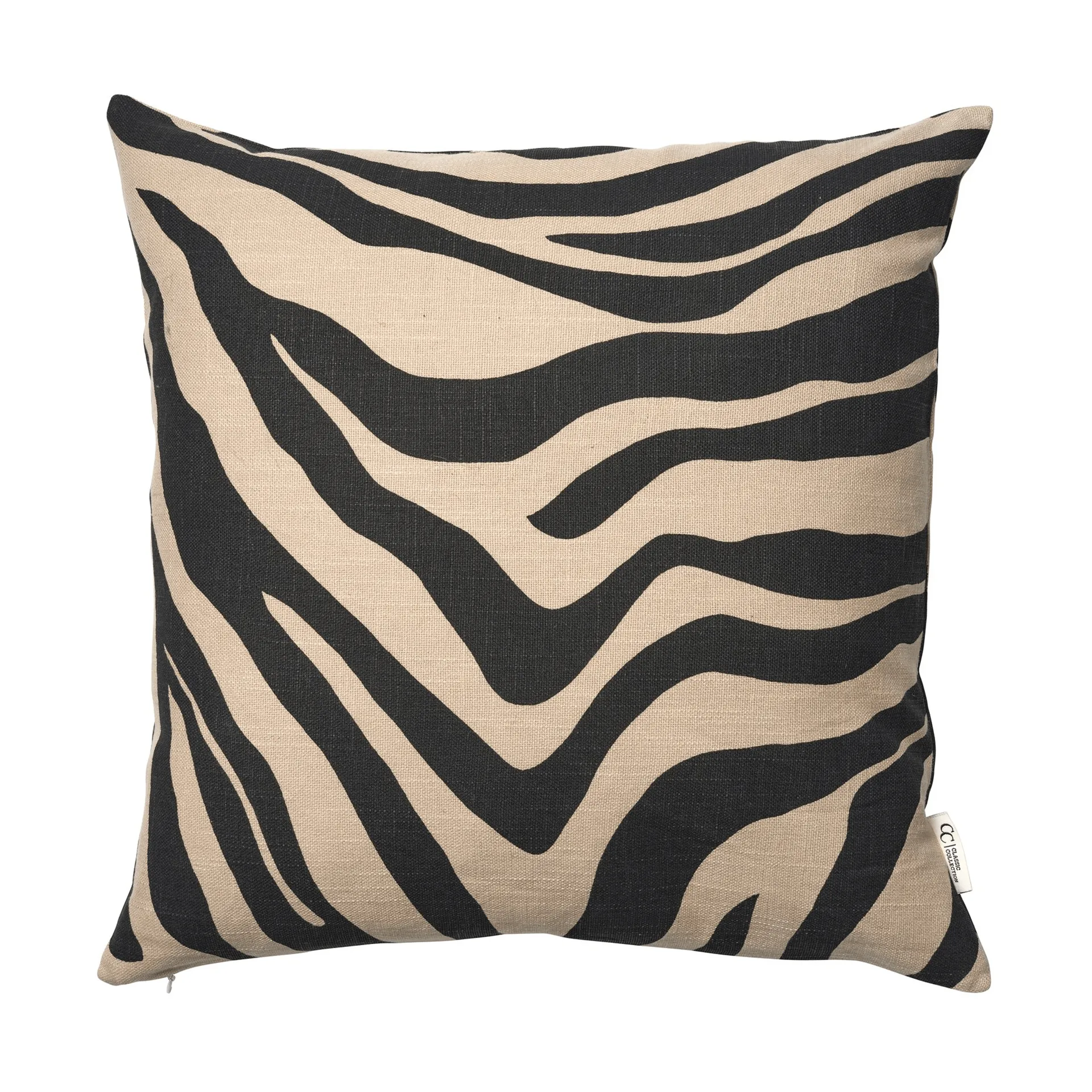 Classic Collection Savannah housse de coussin Beige-noir, cm
