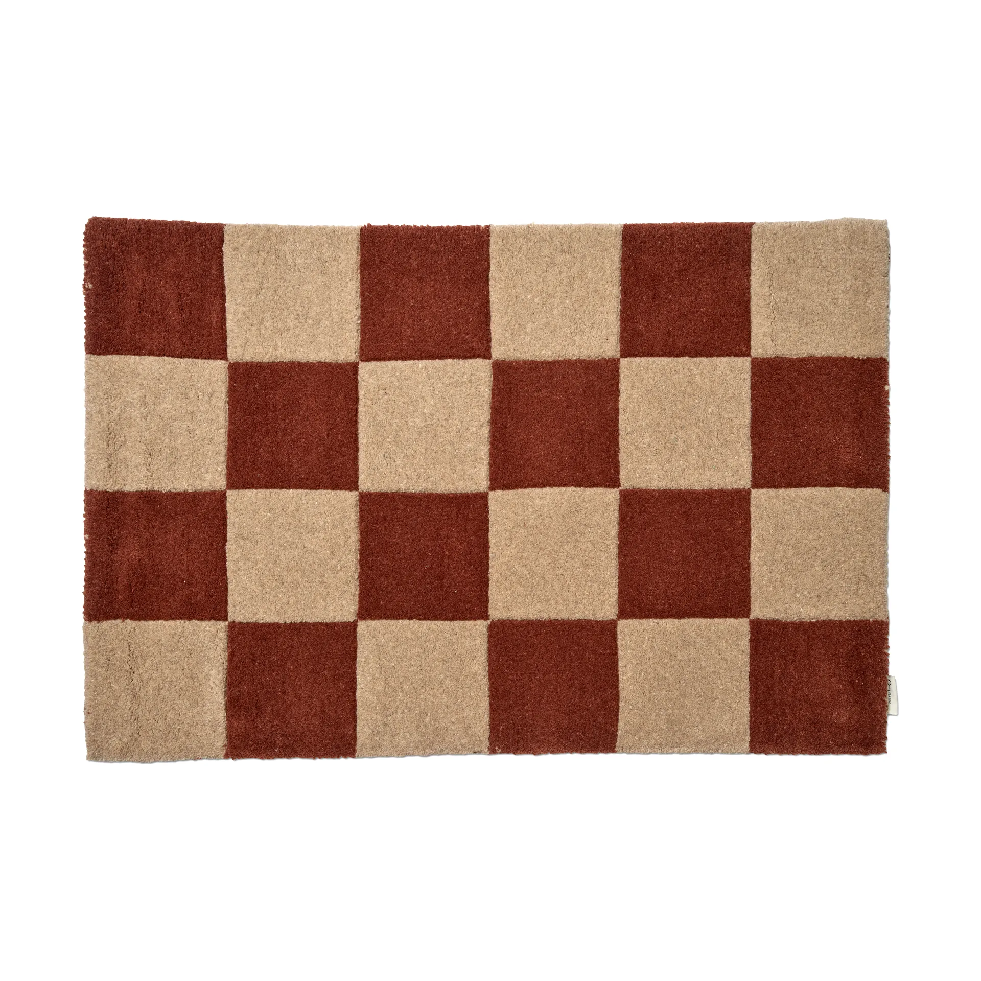 Classic Collection Square dørmåtte Brown-natur, 60x90 cm