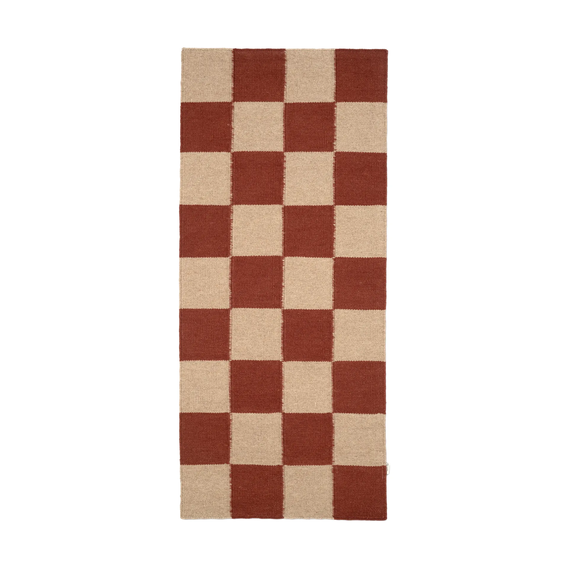 Classic Collection Square løber Brown-natur, 80x240 cm