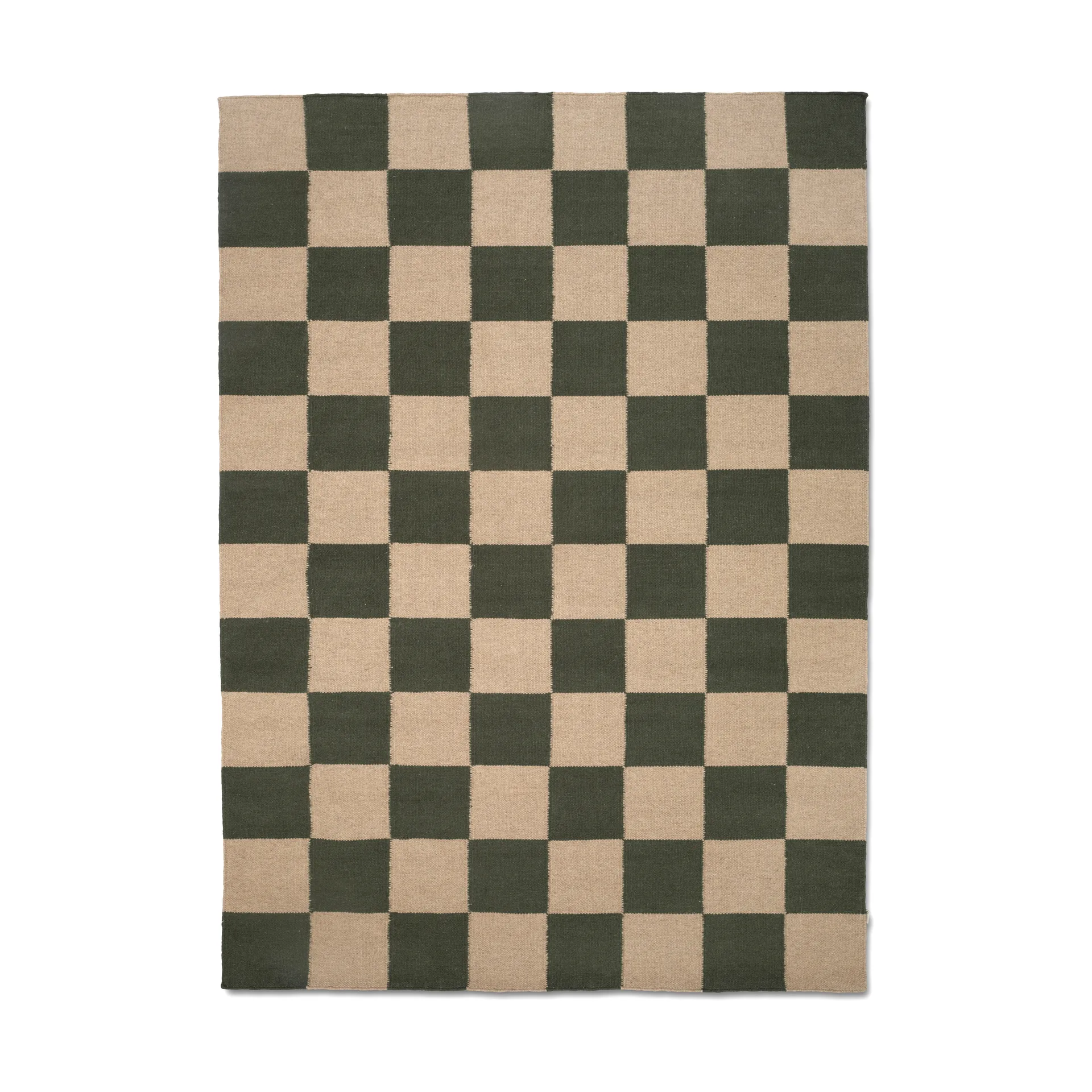 Classic Collection Square tæppe Green-natur, 170x230 cm