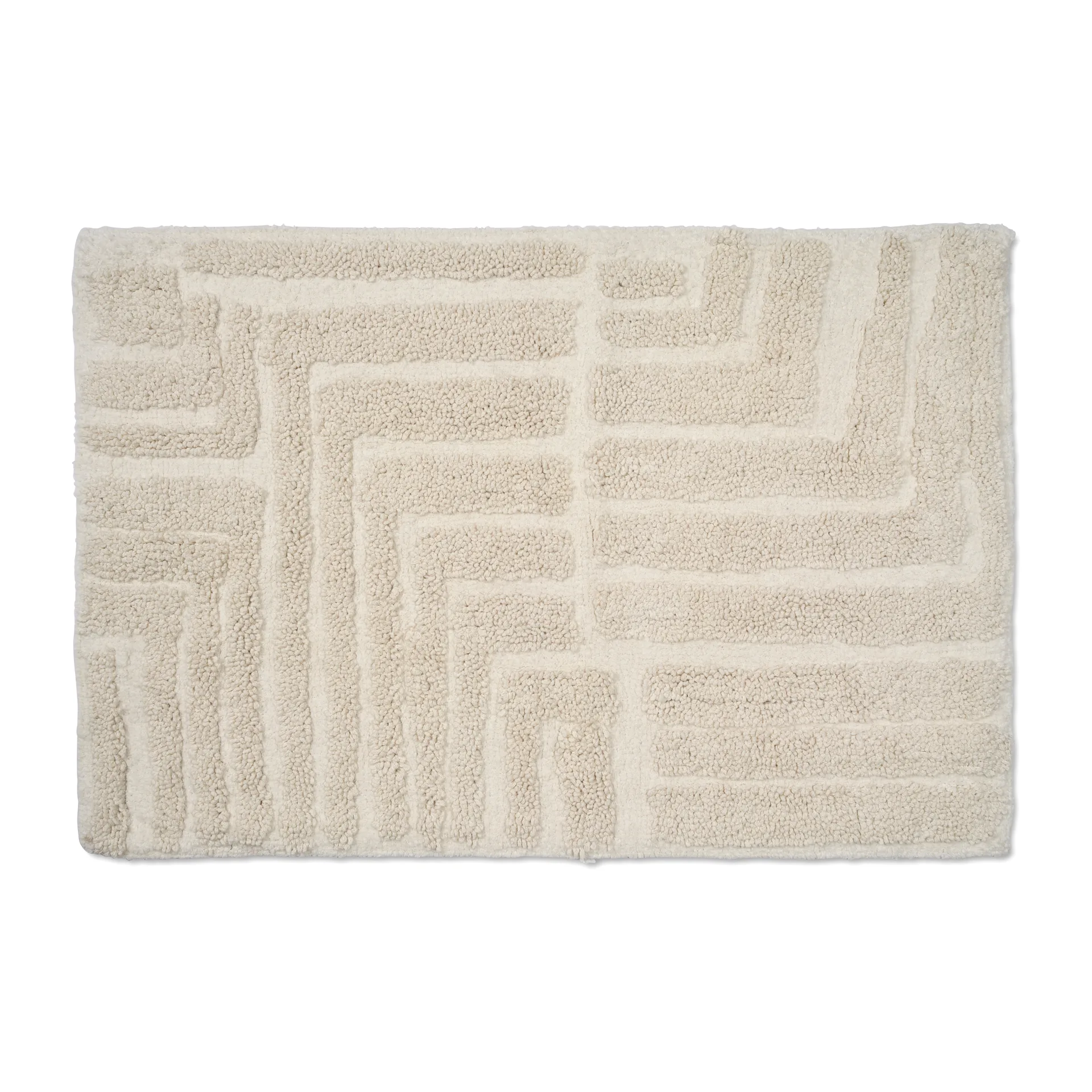 Classic Collection Tapis de salle de bain Field cm Blanc