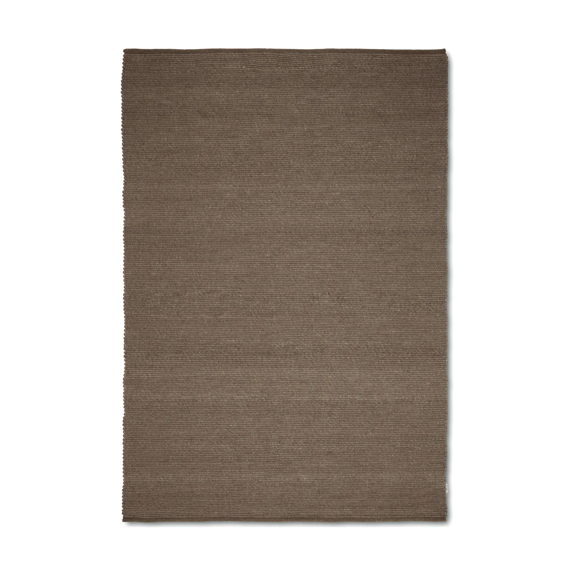 Classic Collection Tapis en laine Merino Marron, cm
