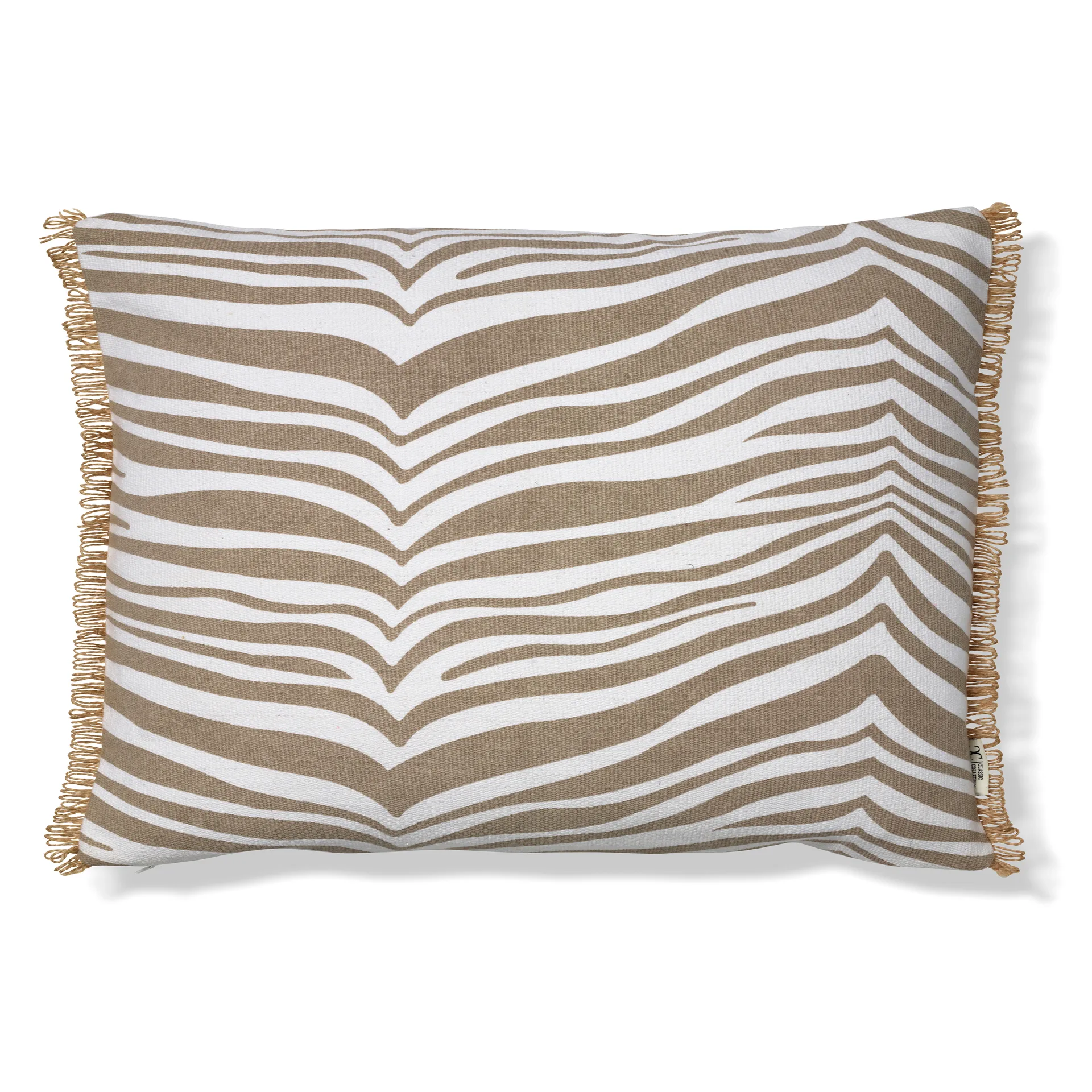 Classic Collection Zebra pude 40x60 cm Simply taupe (beige)