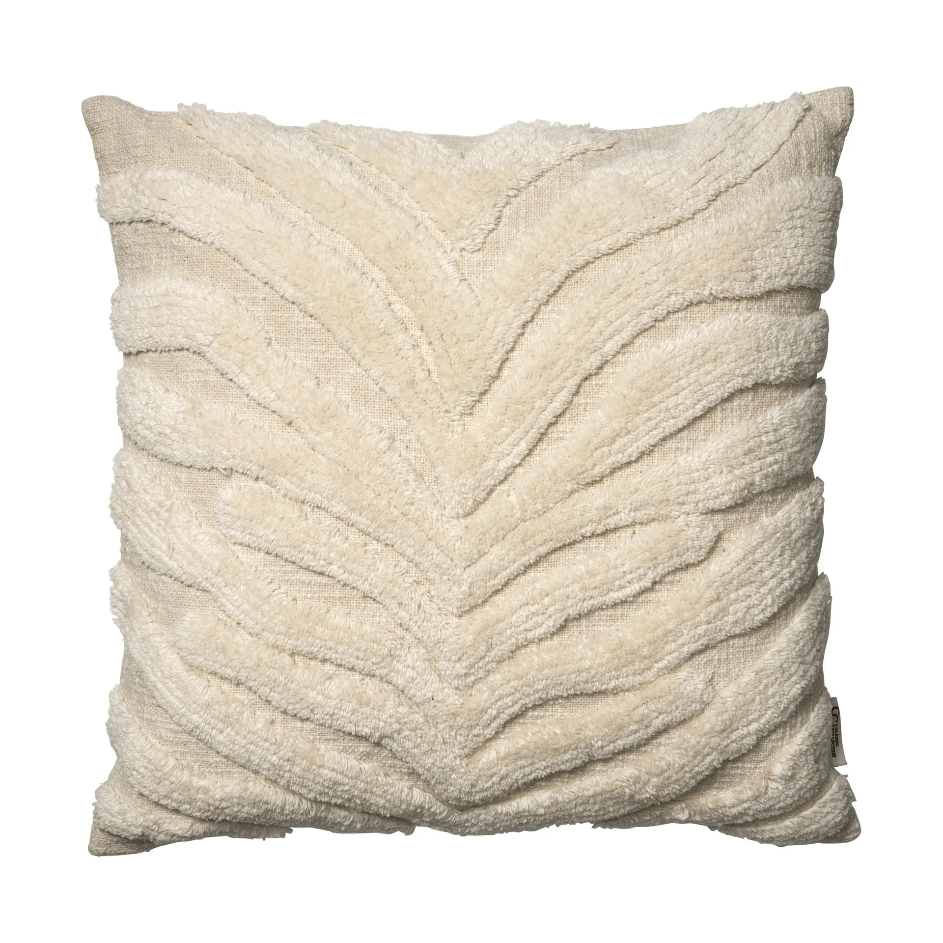 Classic Collection Zebra Tuft tyynynpäällinen Off white, 50x50 cm