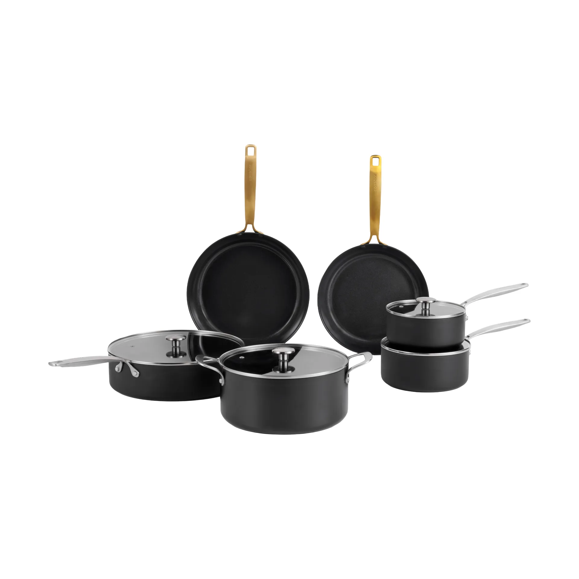 Combekk Combekk Element gryde- og stegepandesæt 10 dele Black