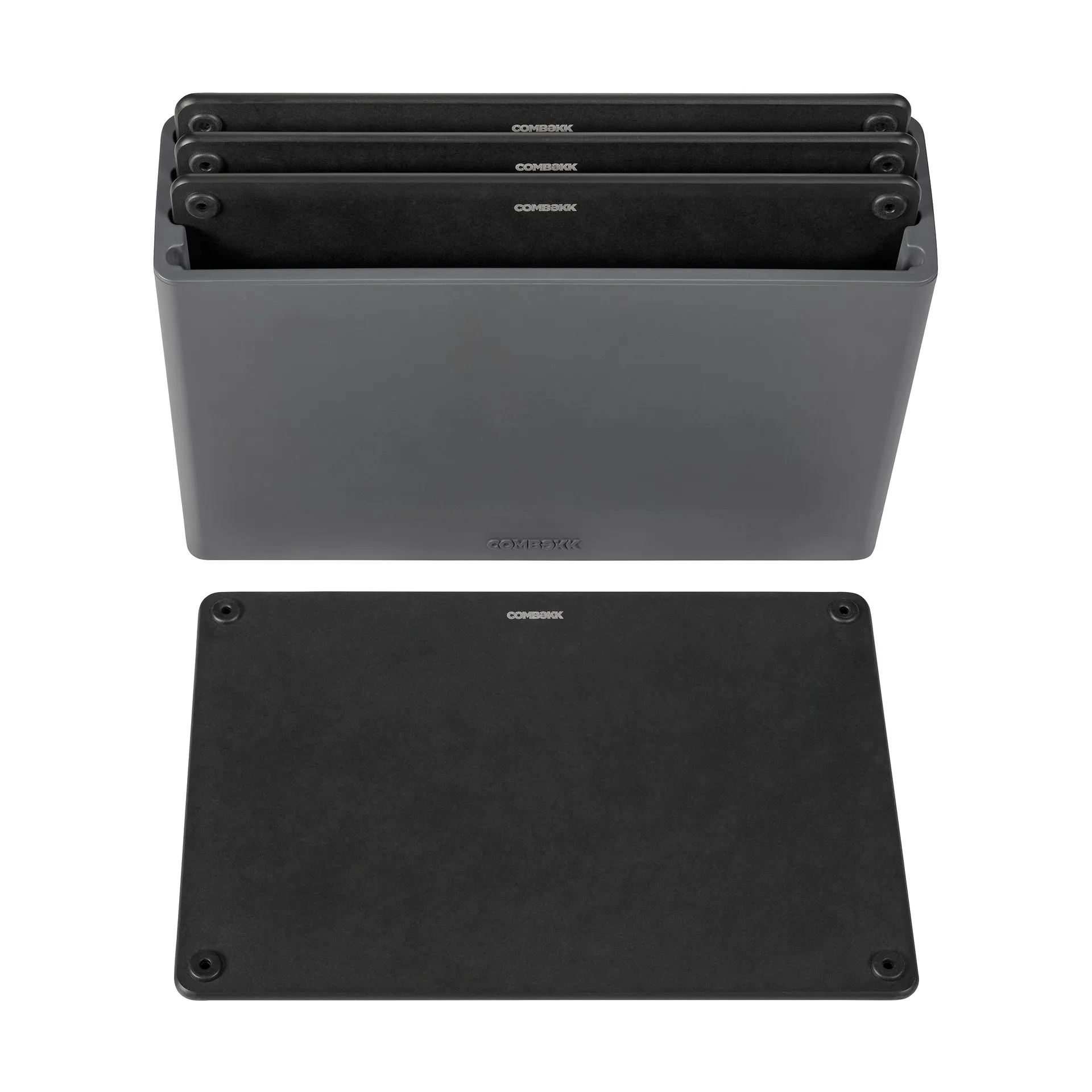Combekk Combekk sk&auml;rbr&auml;da 4-pack Black-black