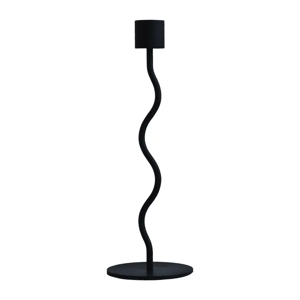 Curved ljusstake 23 cm
