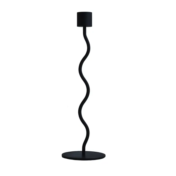 Curved ljusstake 26 cm
