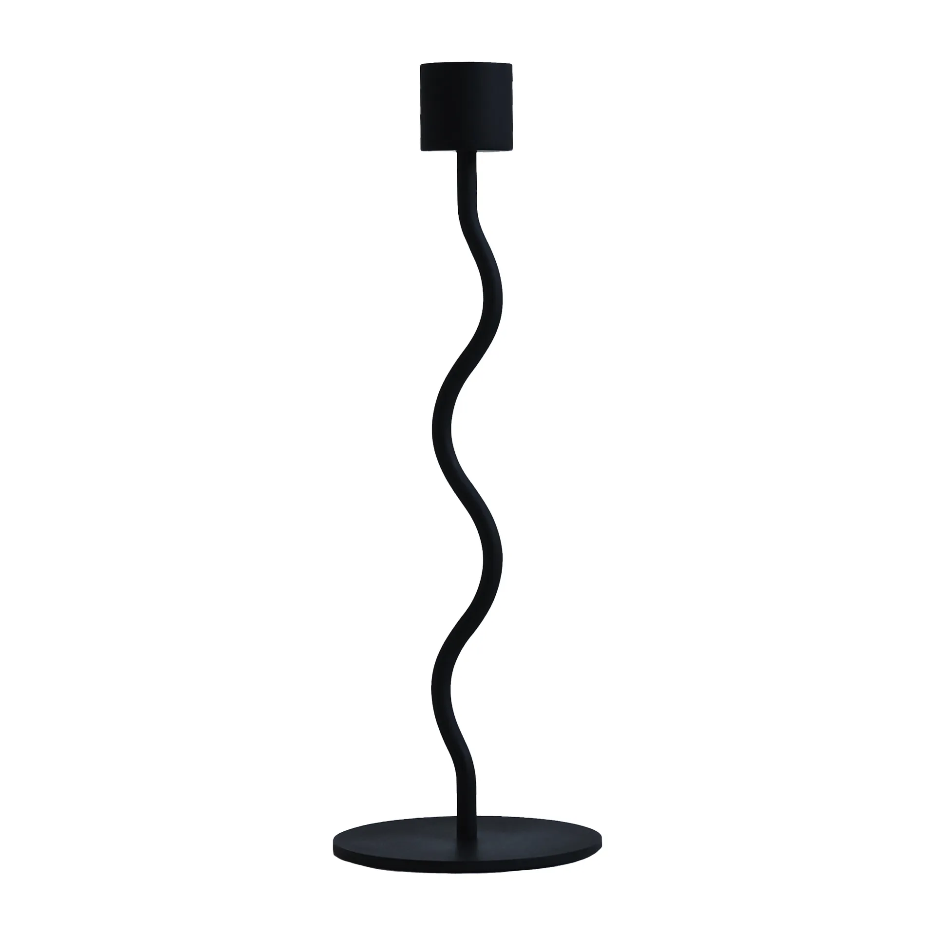 Cooee Design Curved lysestage 23 cm Black