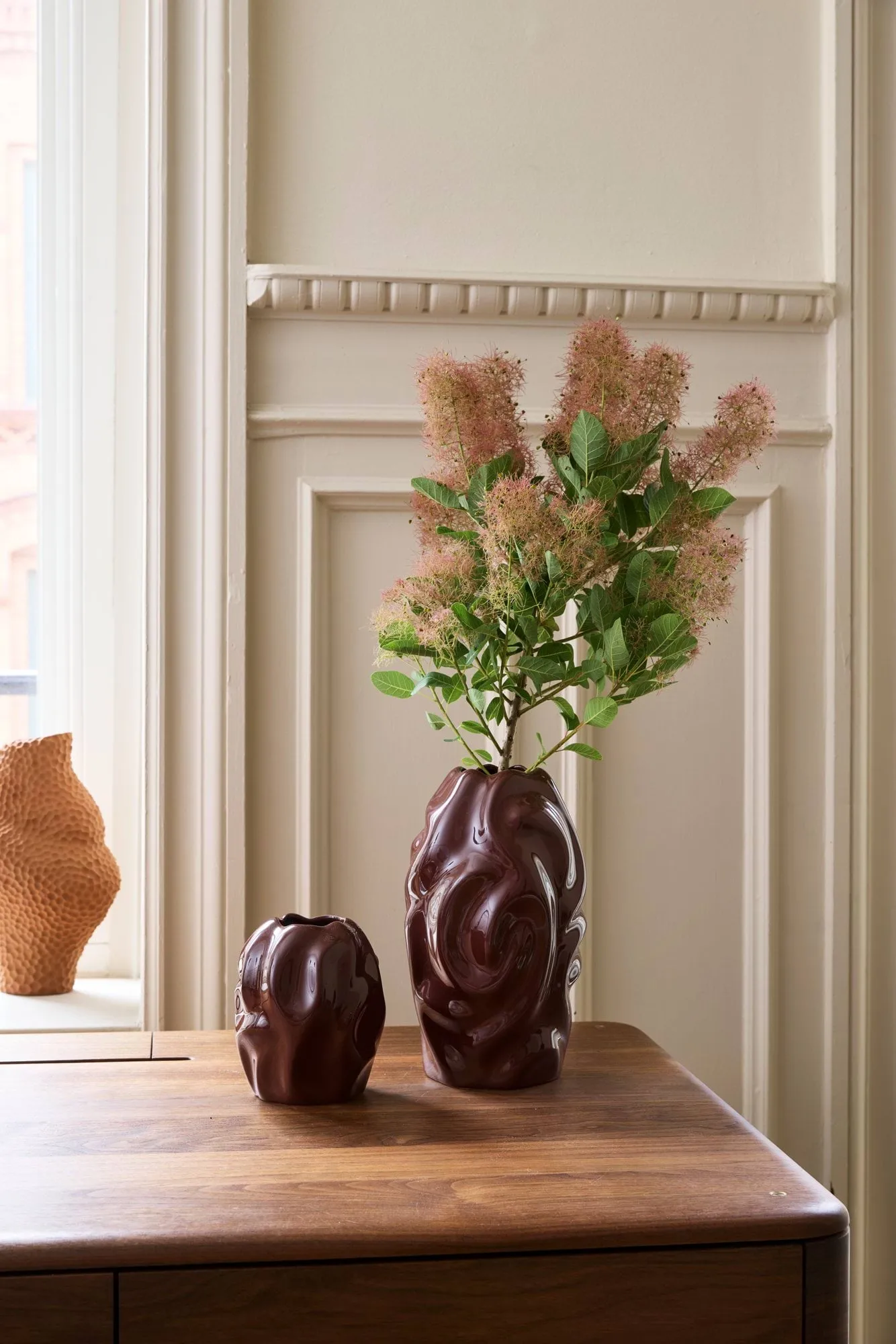 Cooee Design Frodig フラワーベース 花瓶 グレージュ・サンド COOEE