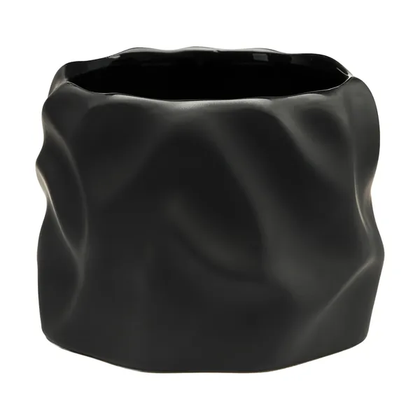 Drift desert blomkruka, Black, small Ø15 cm