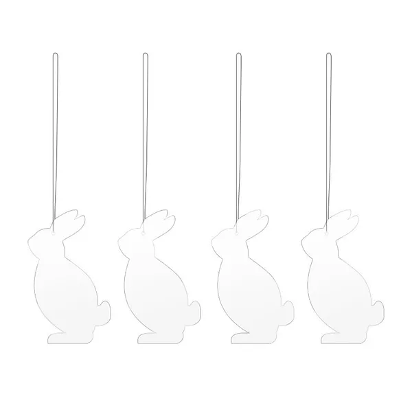 Easter Deco hare påskhänge 4-pack