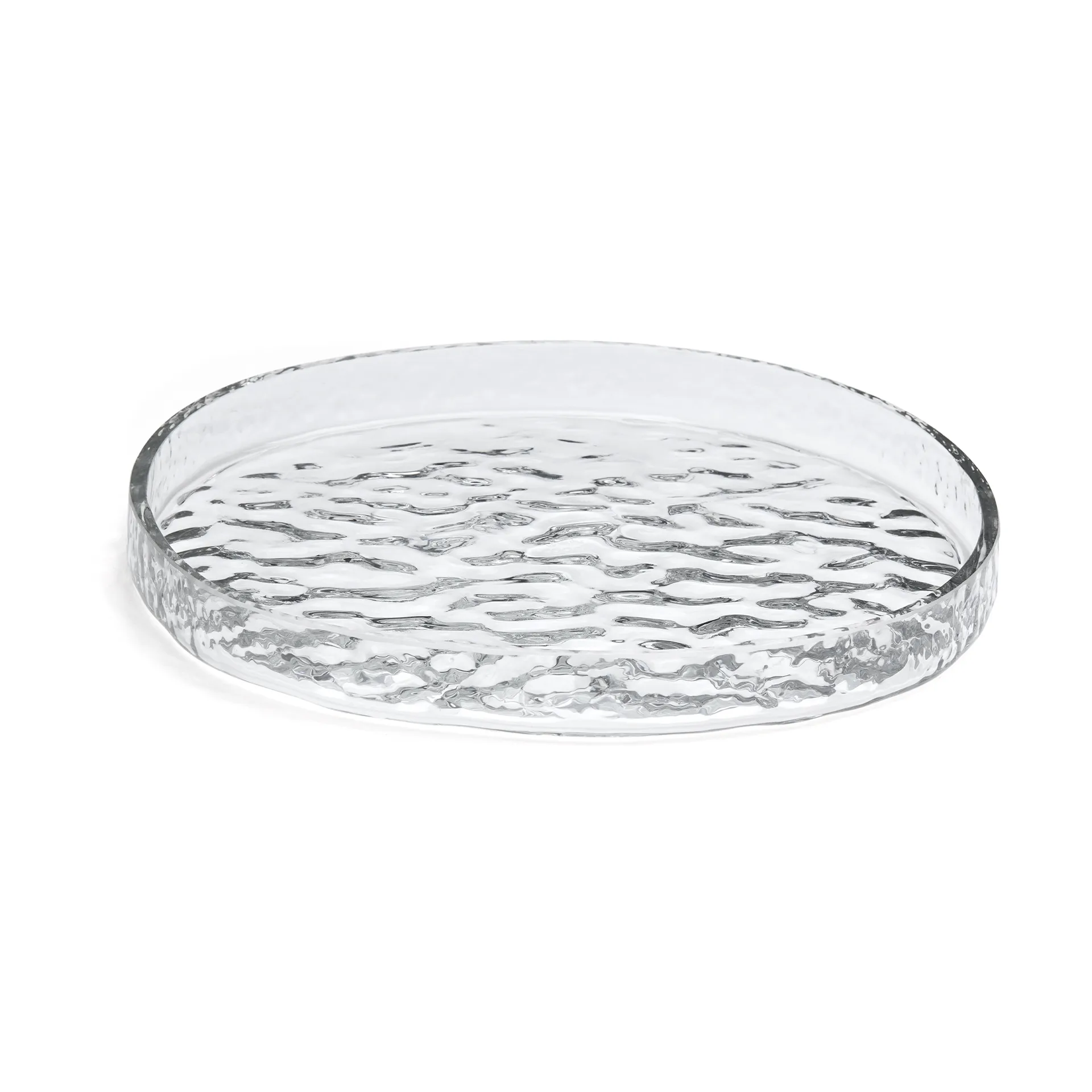 Cooee Design Gry platter dekorationsbakke Ø28 cm Clear billede