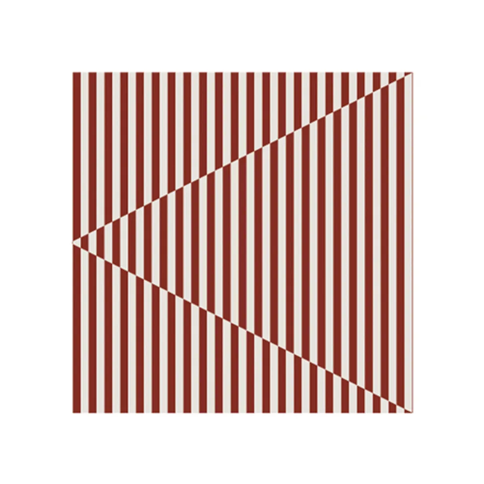 Cooee Design Serviette Broken Lines cm 20-pack Berry-white