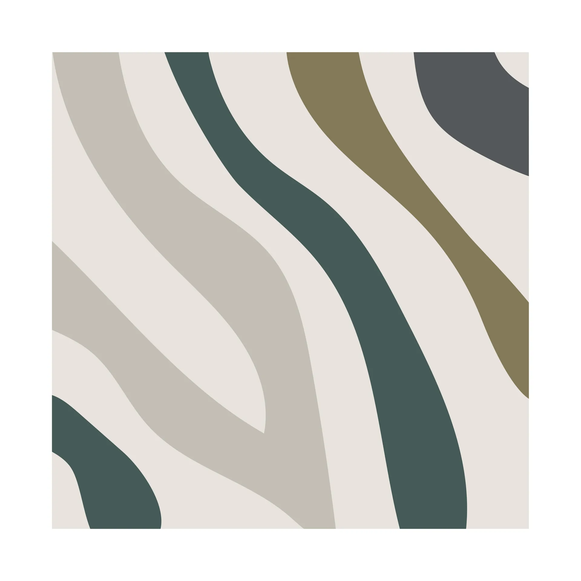 Cooee Design Serviettes Gotland cm Lot de 20 Forest
