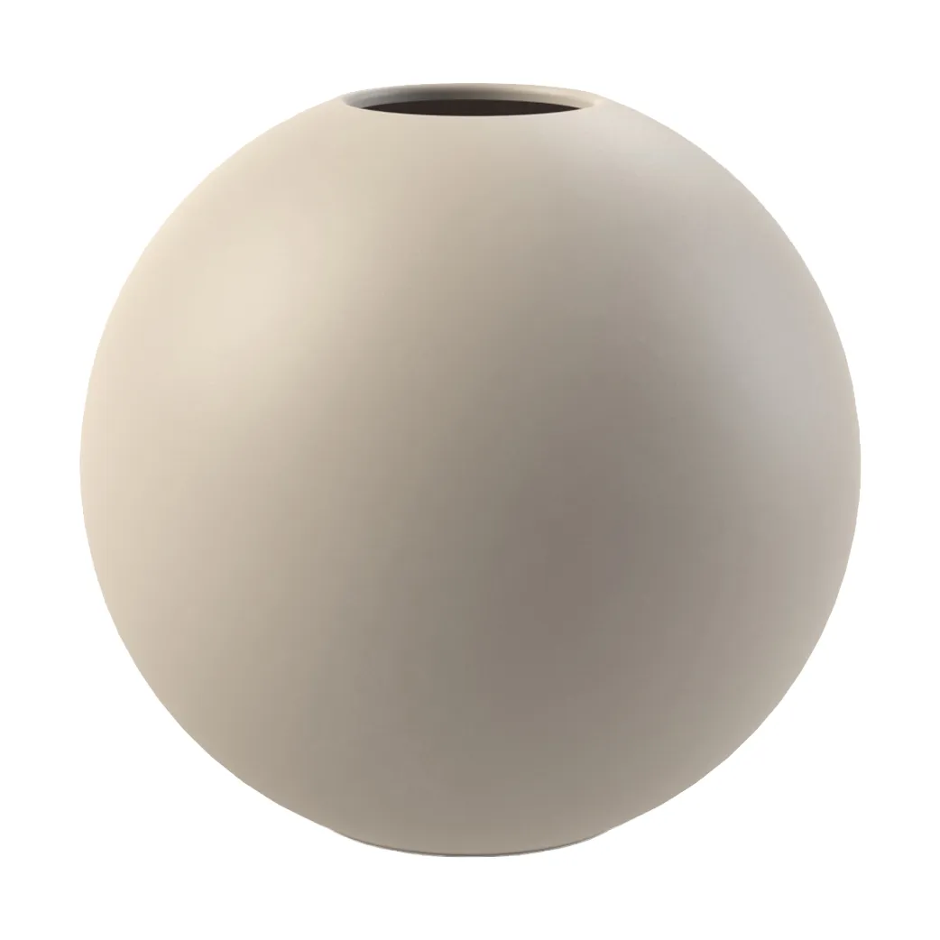 Cooee Design Vase Ball sable — vue 3
