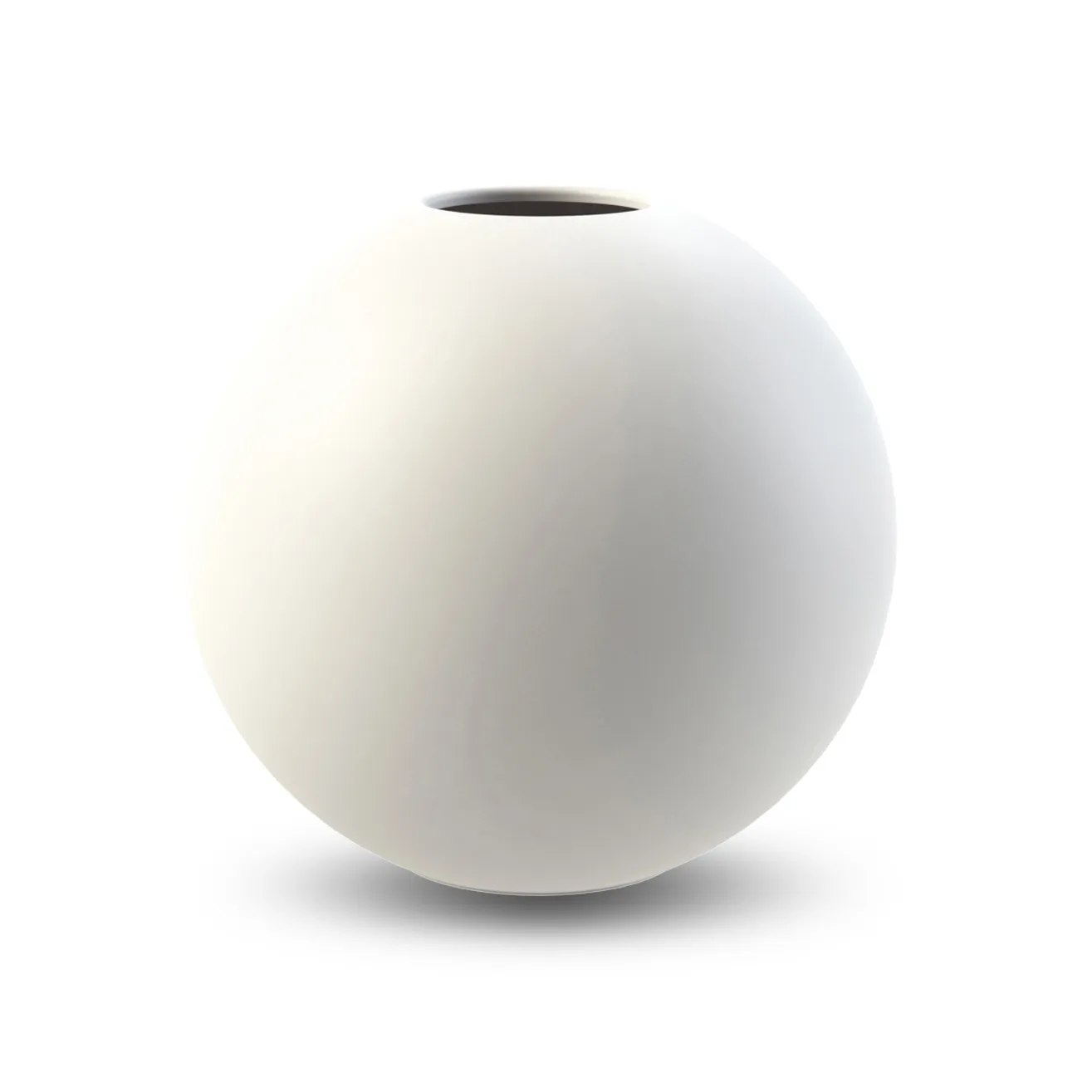 Cooee Design Vase blanc Ball — vue 3