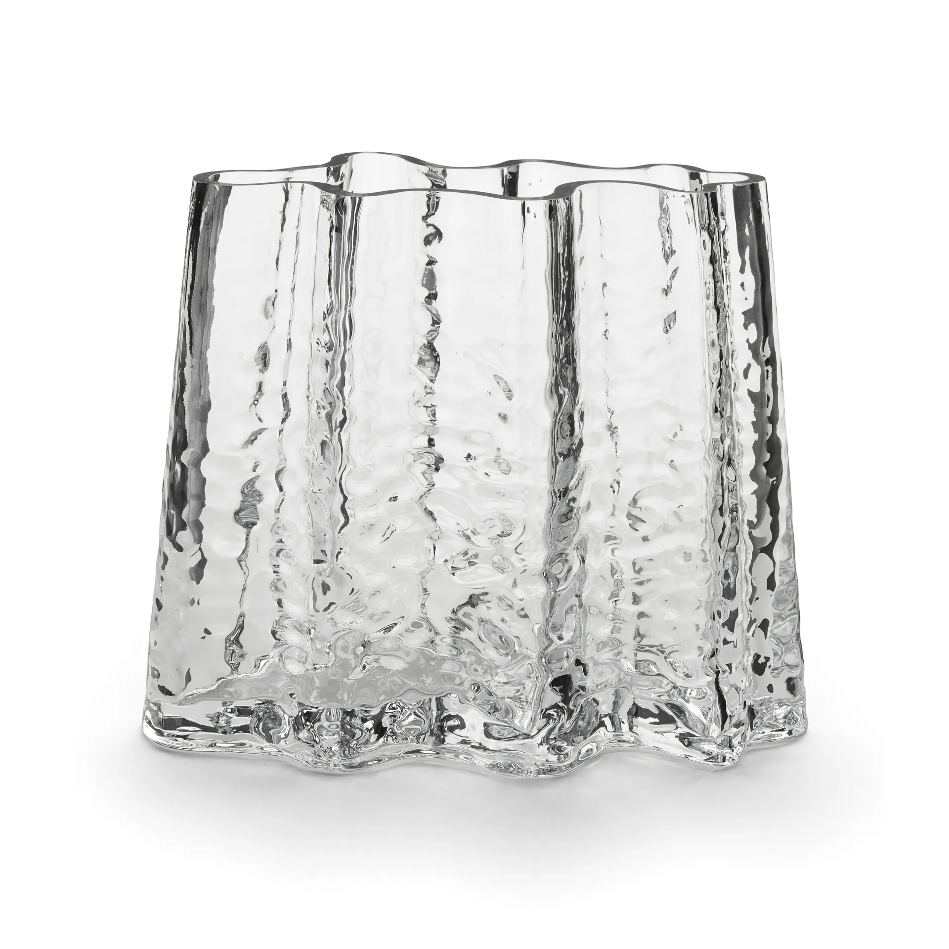 Cooee Design Vase Gry wide Clear