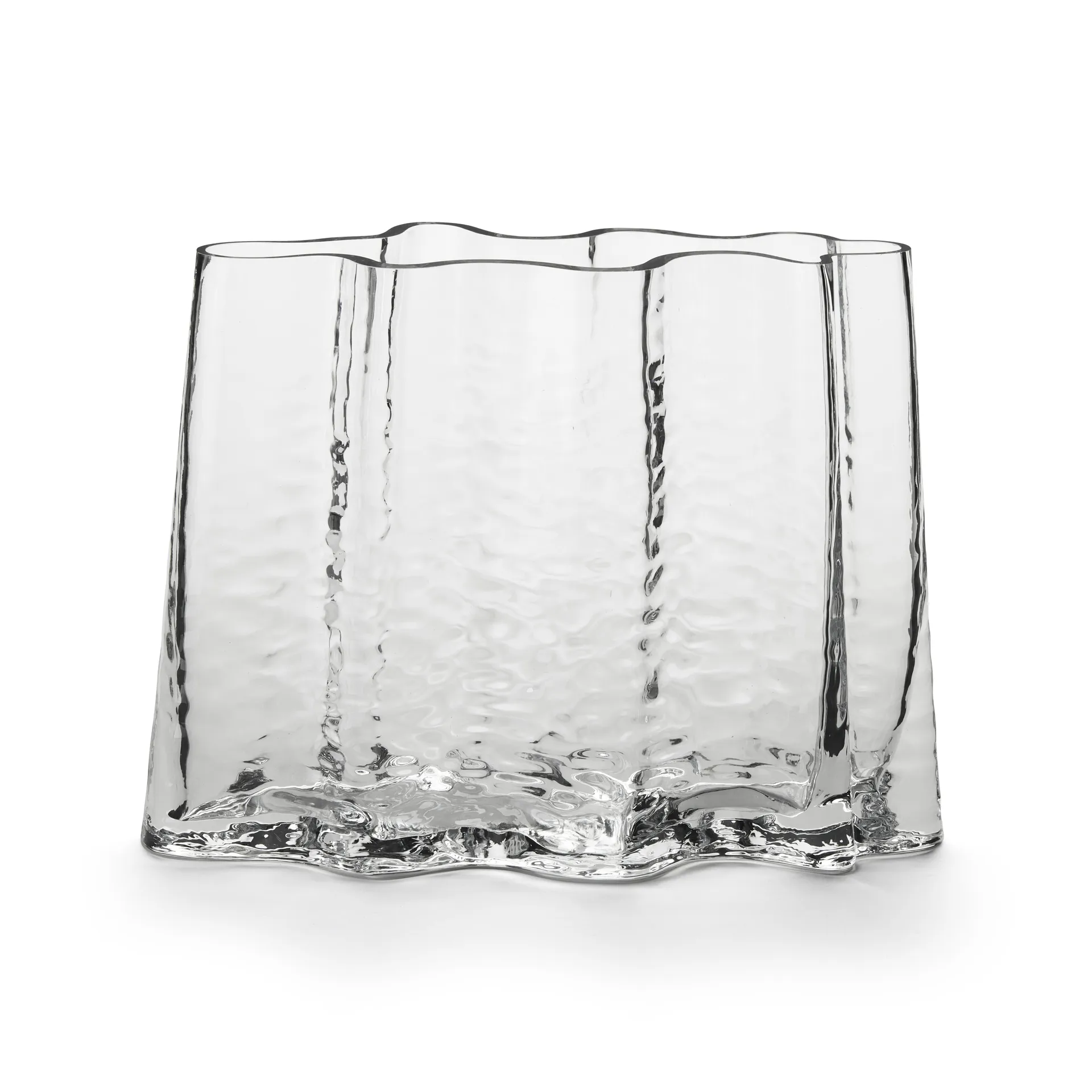Cooee Design Vase Gry wide Clear — vue 3
