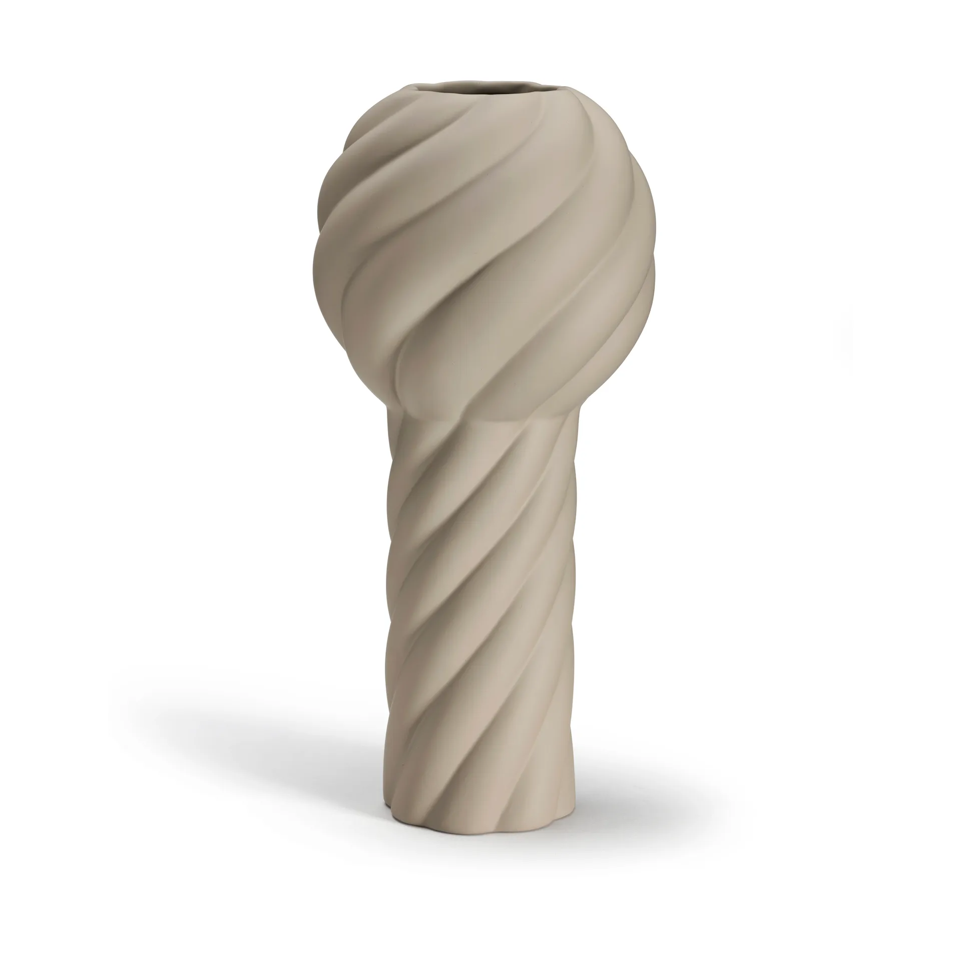 Cooee Design Vase Twist pillar Sand
