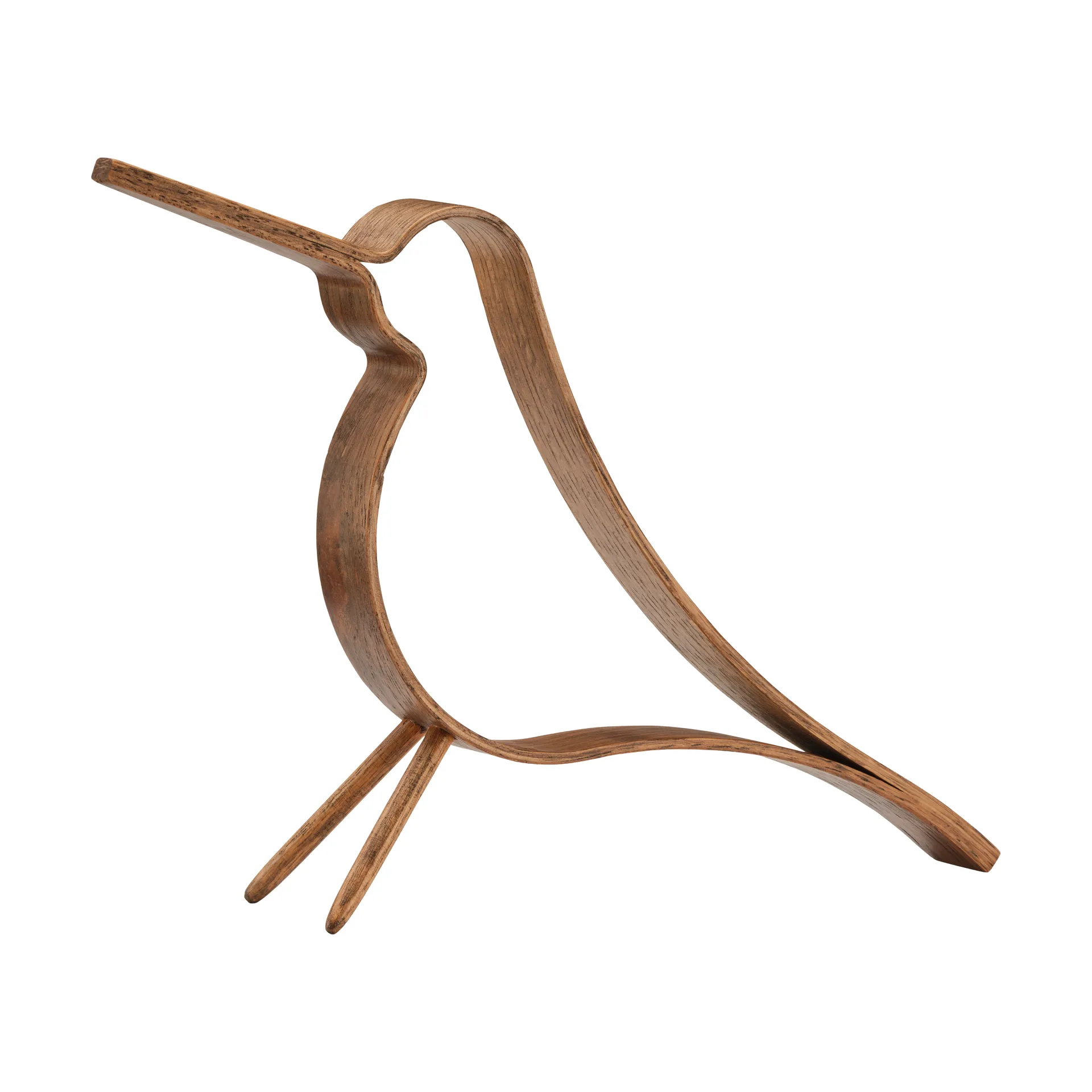Cooee Design Woody Bird grand Chêne foncé teinté