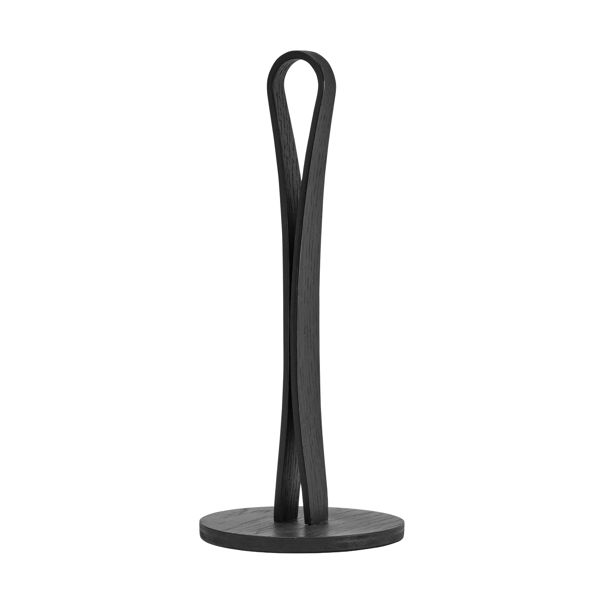 Cooee Design Woody køkkenrulleholder Sortbejdset eg