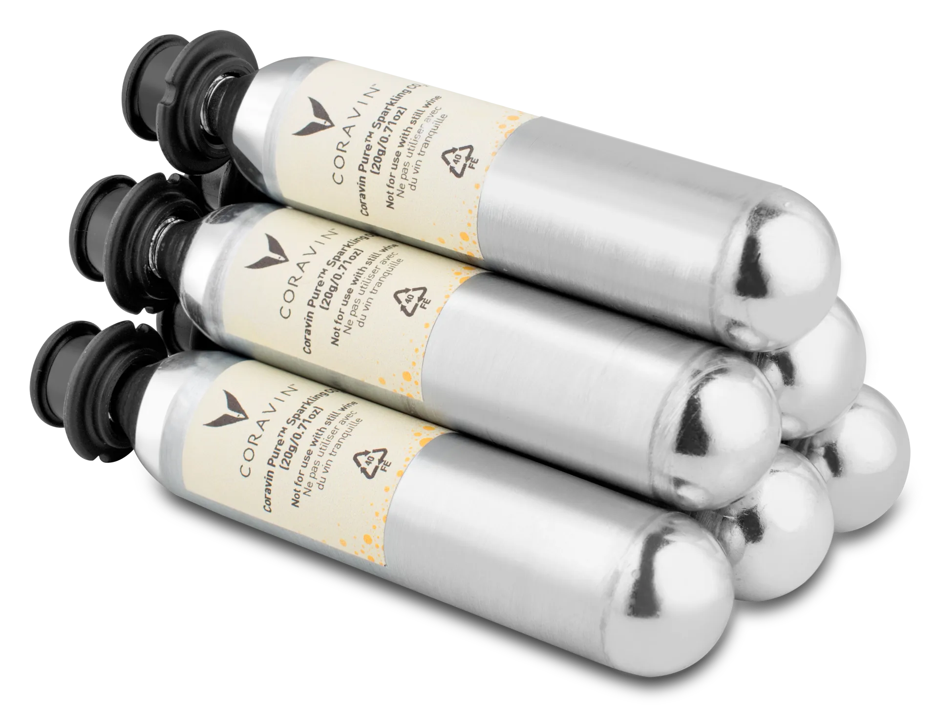 Coravin Co2-kapslar För Bubbel 6-pack