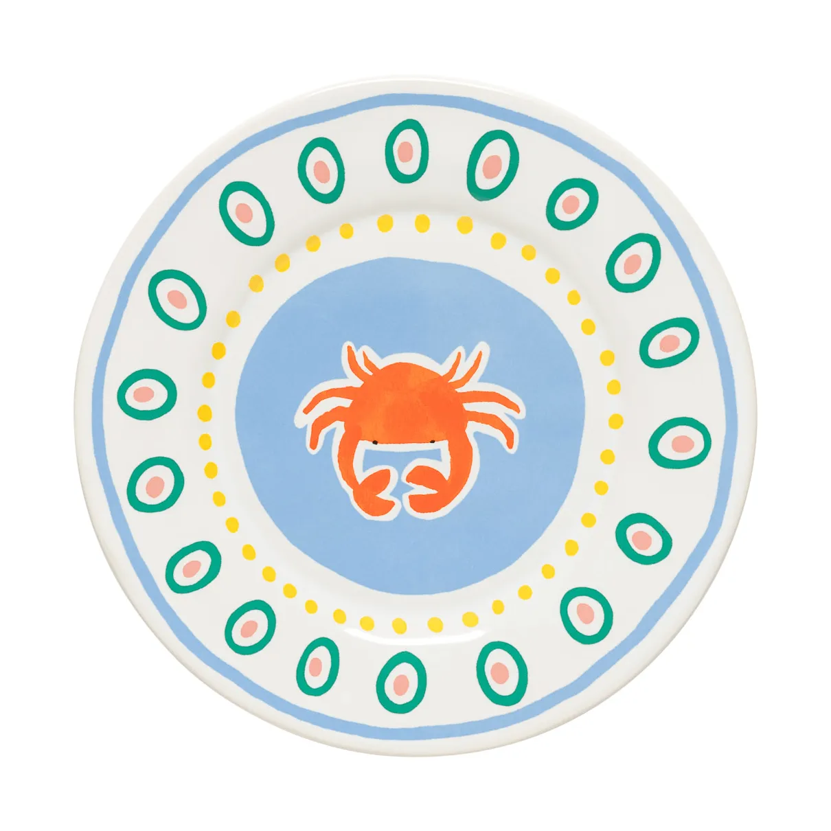 Costa Nova Summer Bliss desserttallerken Crab, &Oslash;22 cm