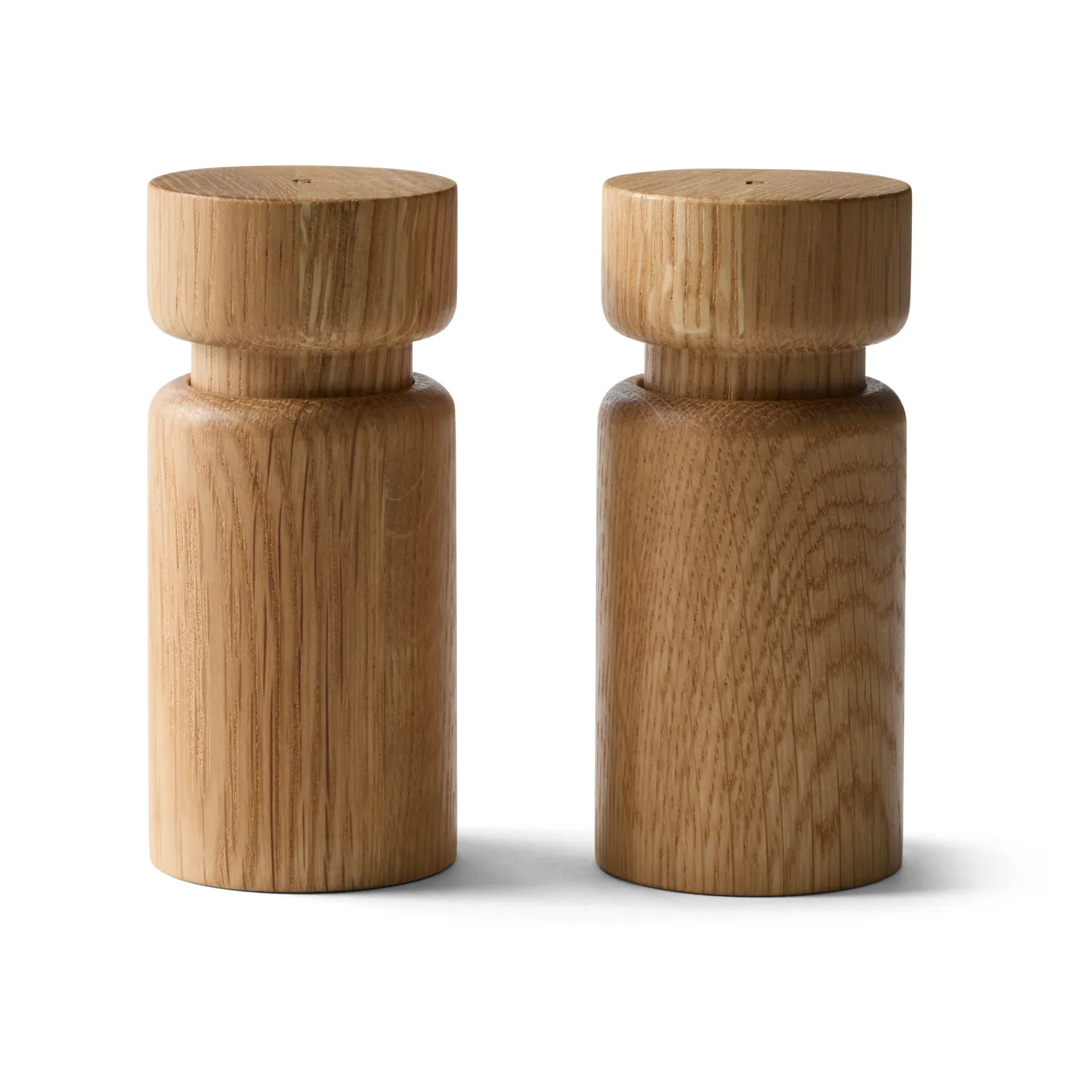 Crushgrind Helsinki salt- og peberkværnsæt Oak, mini, 2 dele