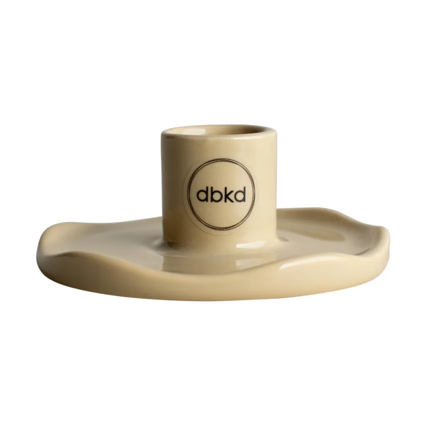 DBKD Bougeoir Wave Shiny yellow