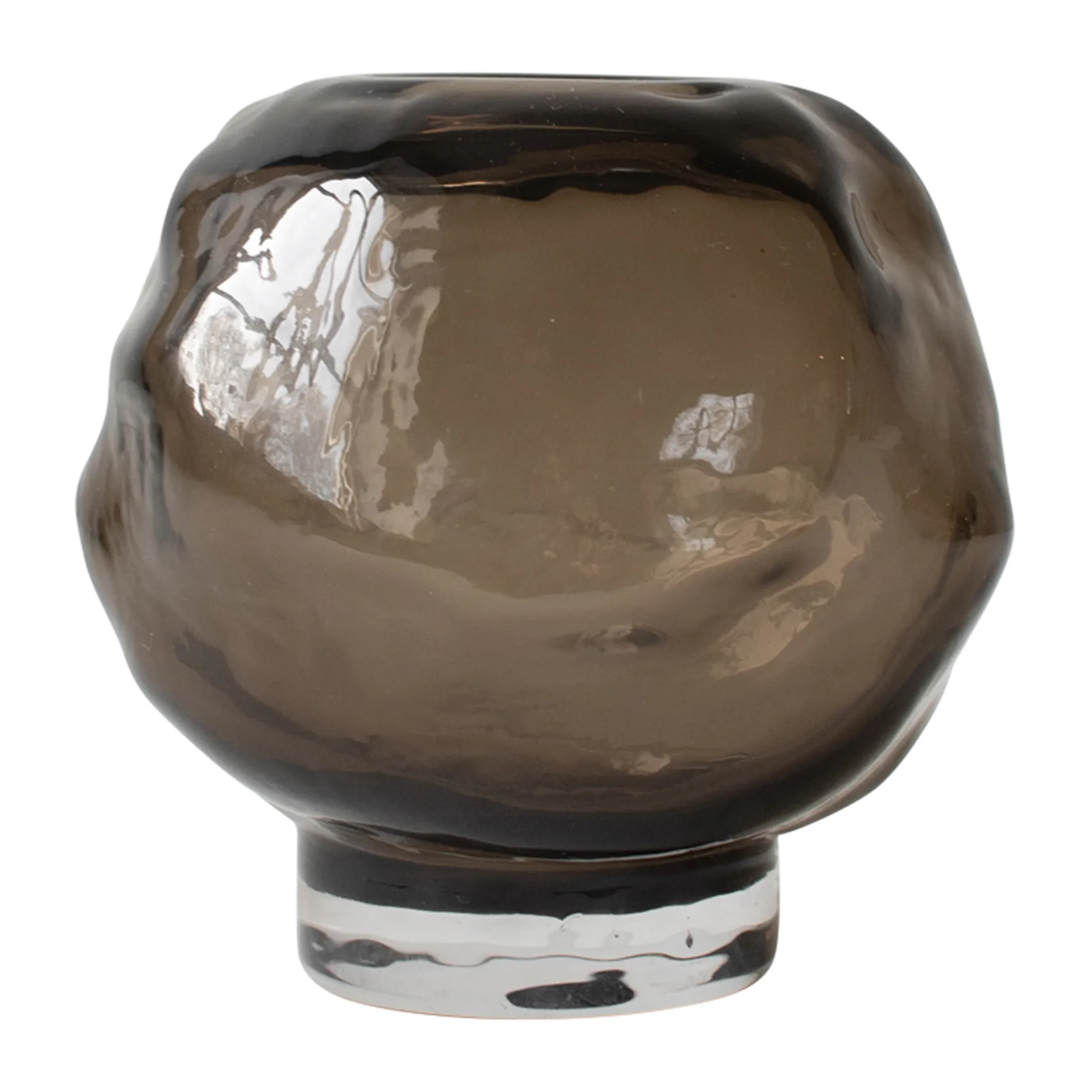 DBKD Bunch mini ljuslykta p&aring; fot &Oslash;12 cm Brown
