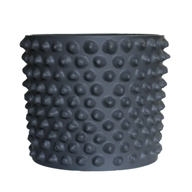 DBKD Cache-pot Cloudy gris foncé Moyen, ø