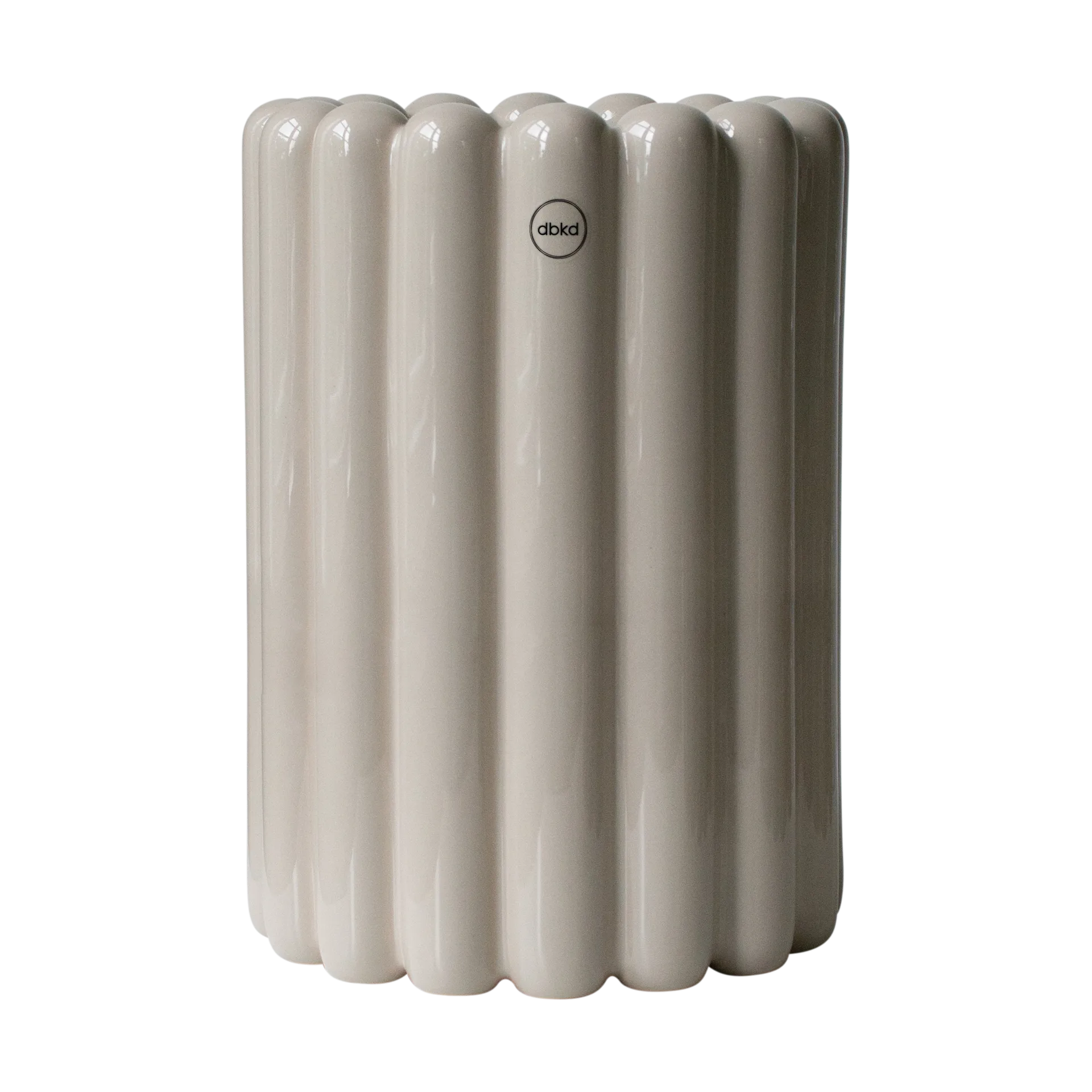 DBKD Cache-pot Mist grand Ø19x27 cm Shiny mole