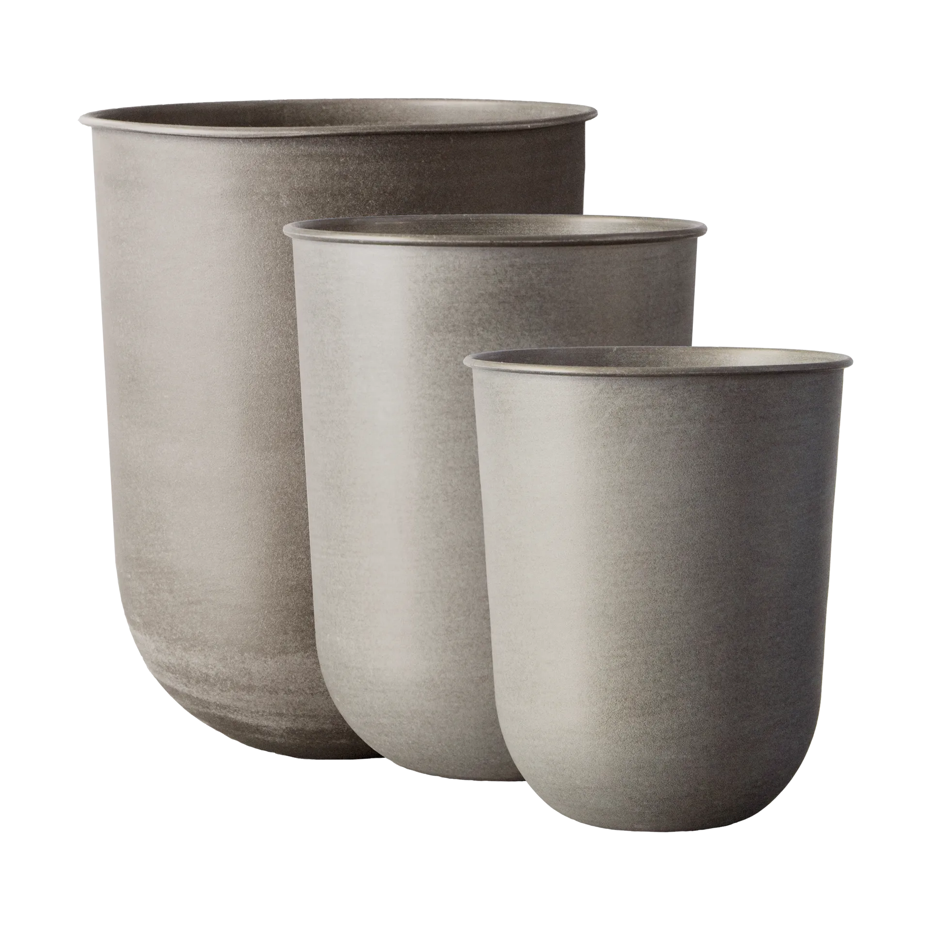DBKD Cache-pot Out, lot de 3 Beige