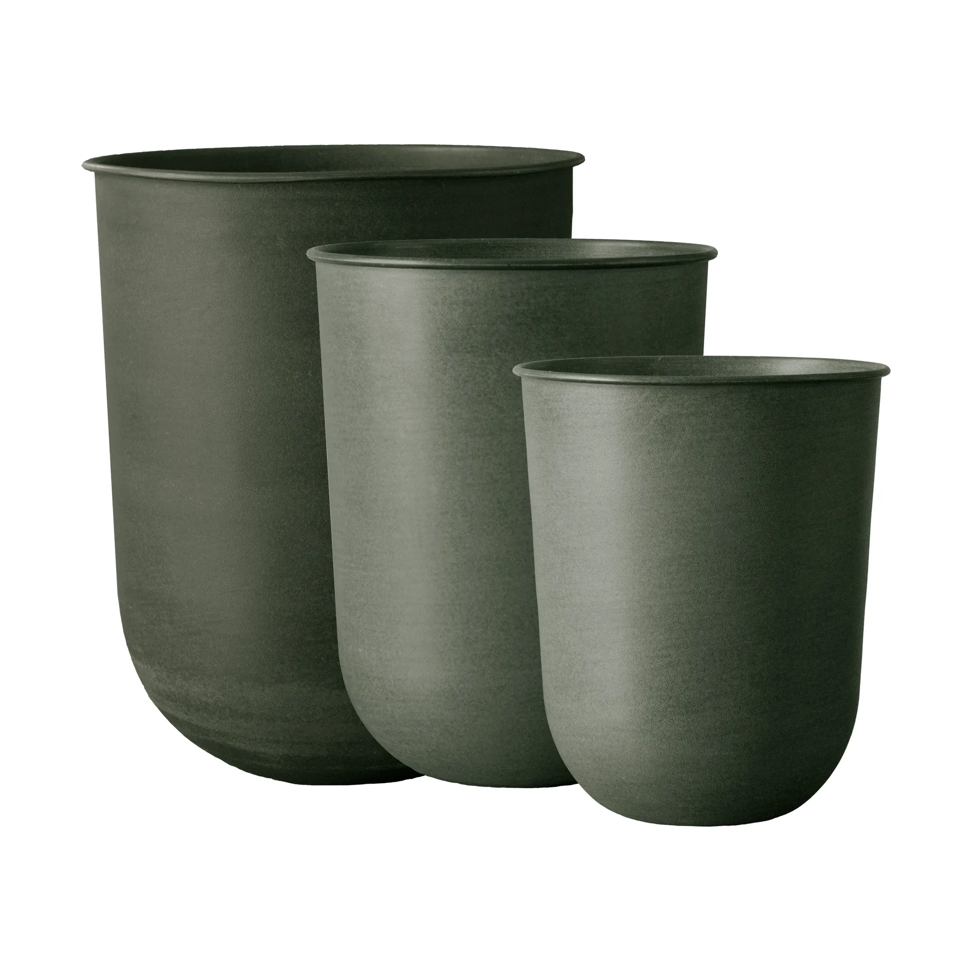 DBKD Cache-pot Out, lot de 3 Green