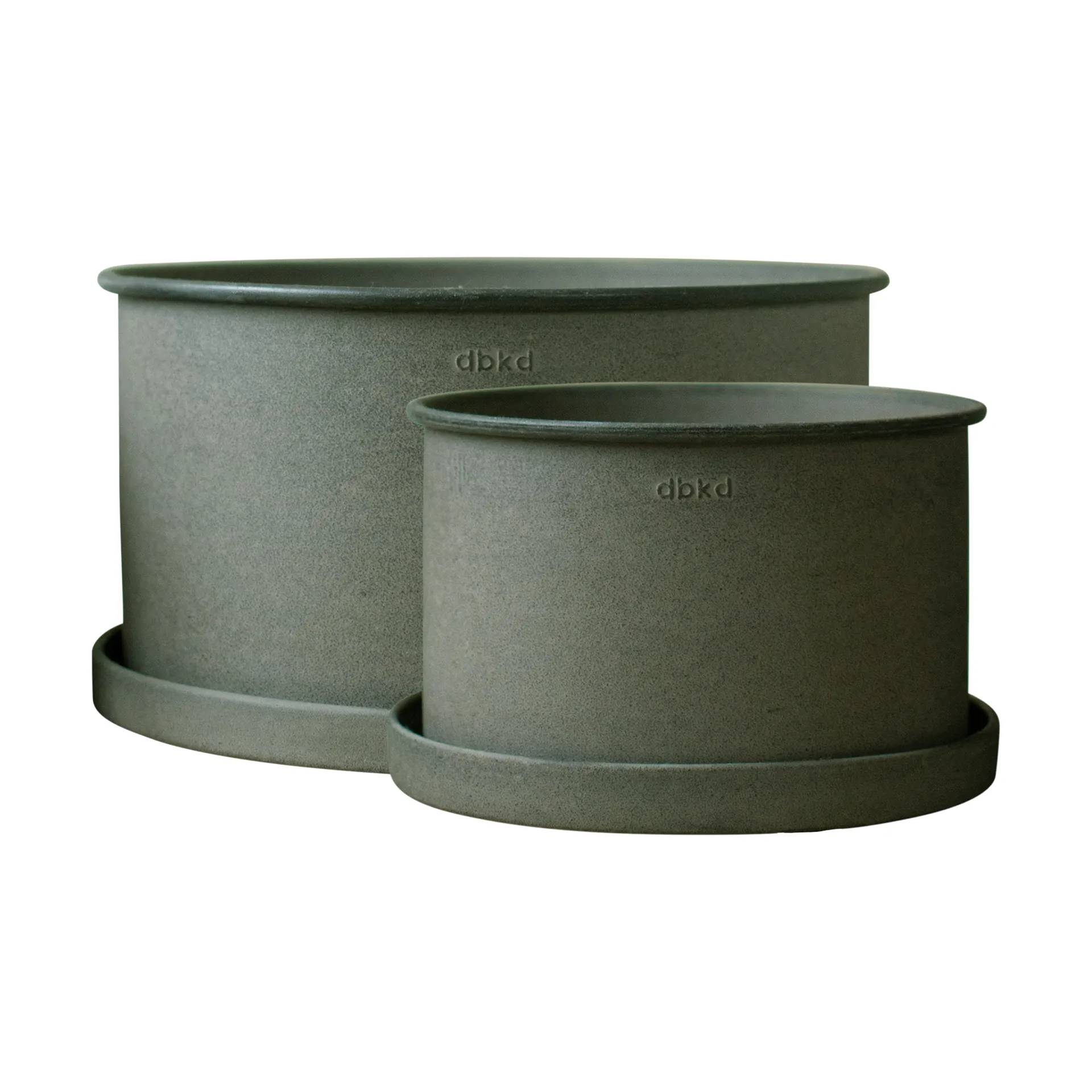 DBKD Cache-pot Plant bowl, lot de 2 Green