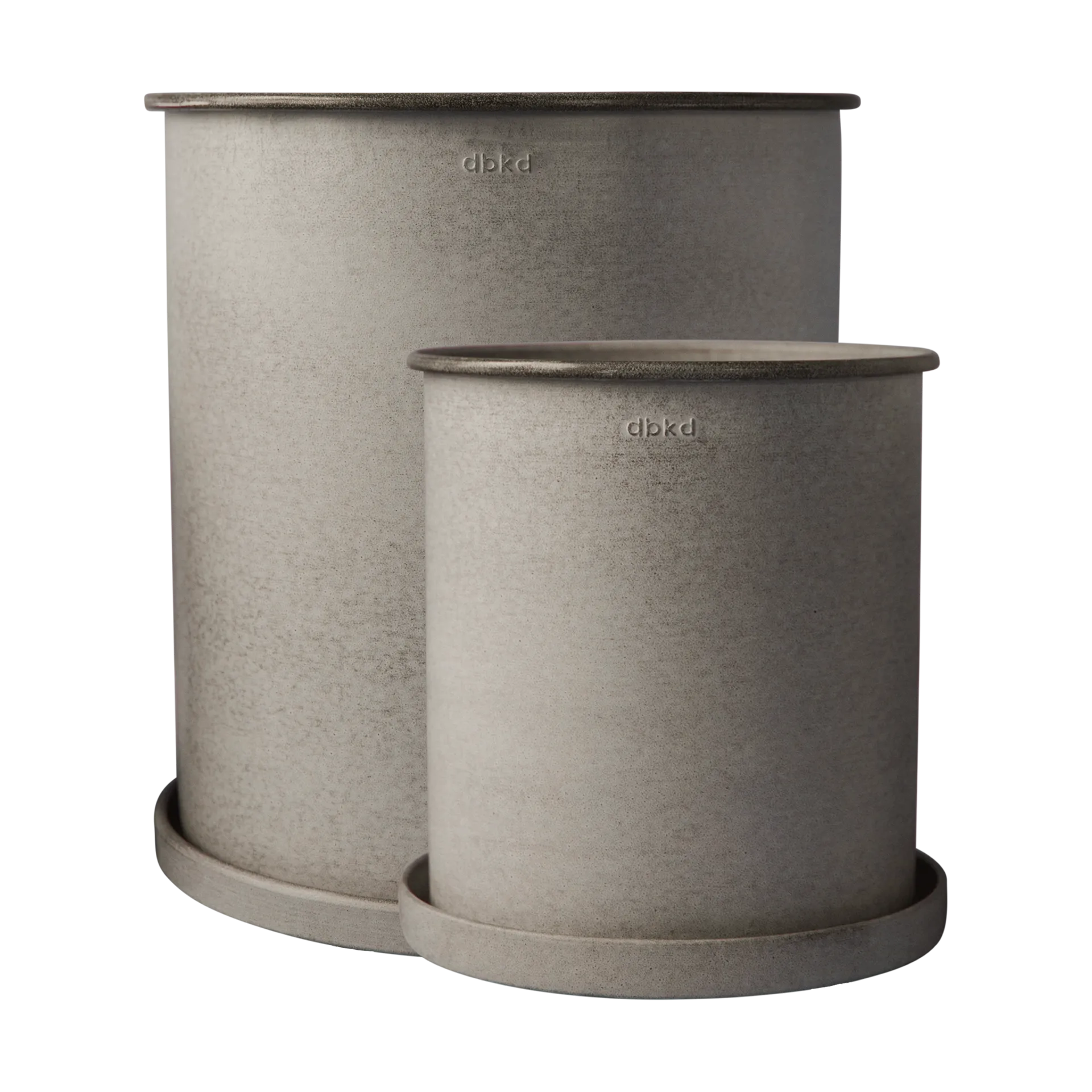 DBKD Cache-pot Plant pot, large, lot de 2 Beige