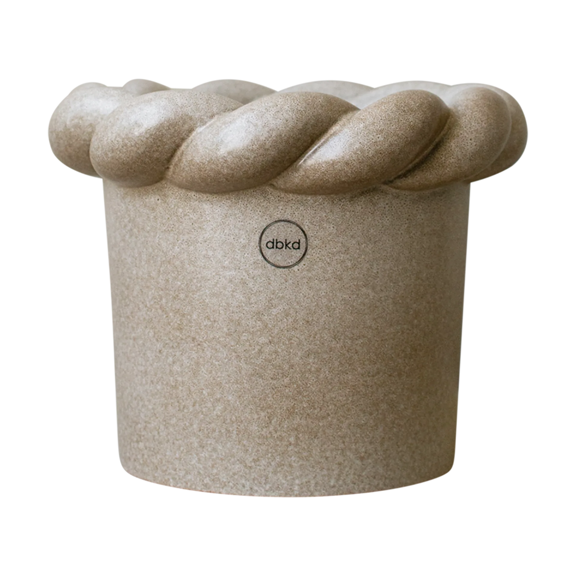 DBKD Cache-pot Twine Ø Beige