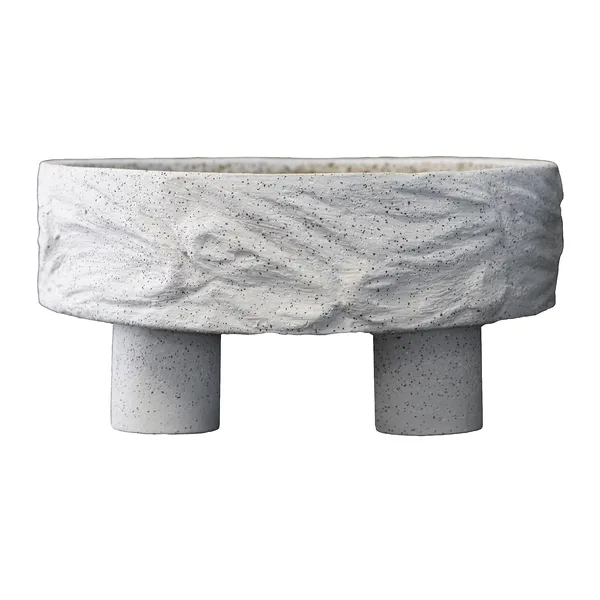 Clay plate tallrik på ben Ø25 cm