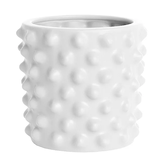 DBKD Cloudy kruka matt vit Mini &Oslash;14 cm