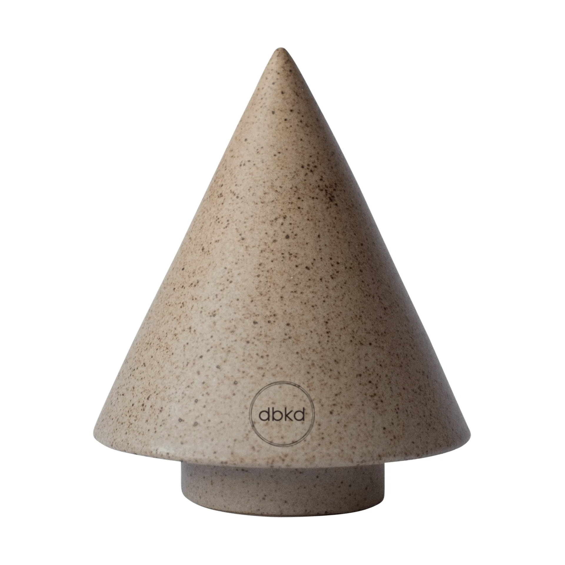 DBKD Décoration arbre Peak Beige, Ø9 cm