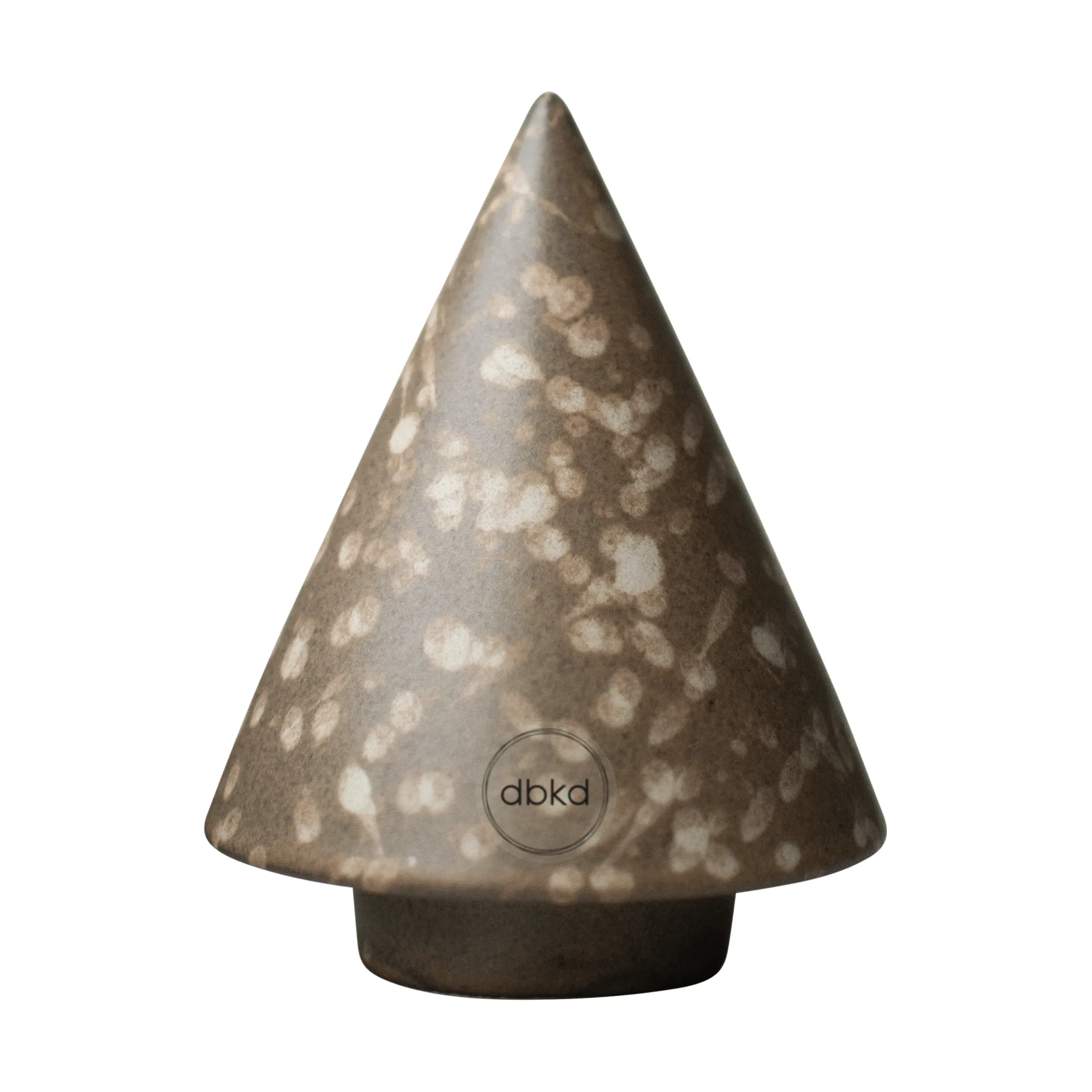 DBKD Décoration arbre Peak Brown dot, Ø9 cm