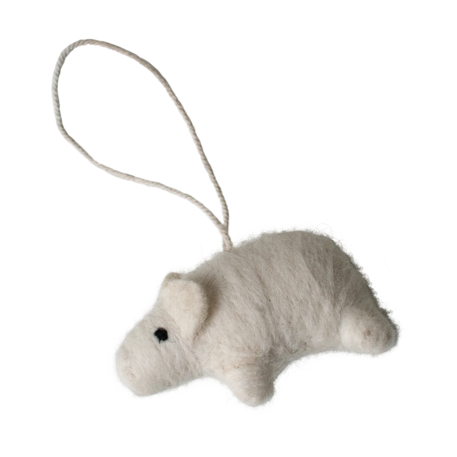 DBKD Décoration suspendue Hanging pig White