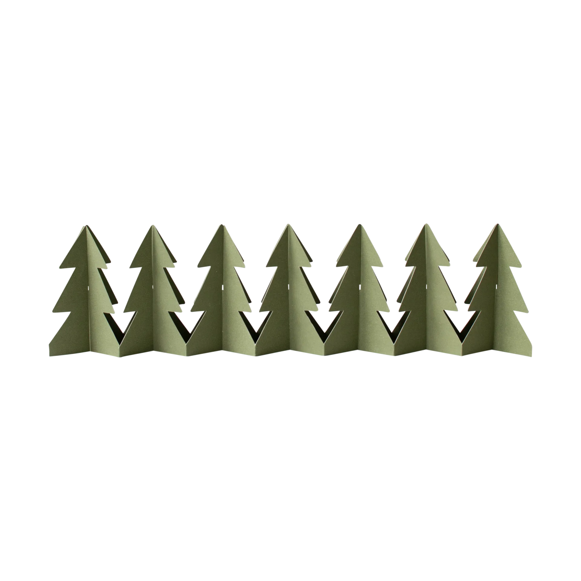 DBKD Décoration Tree in a row Green, cm