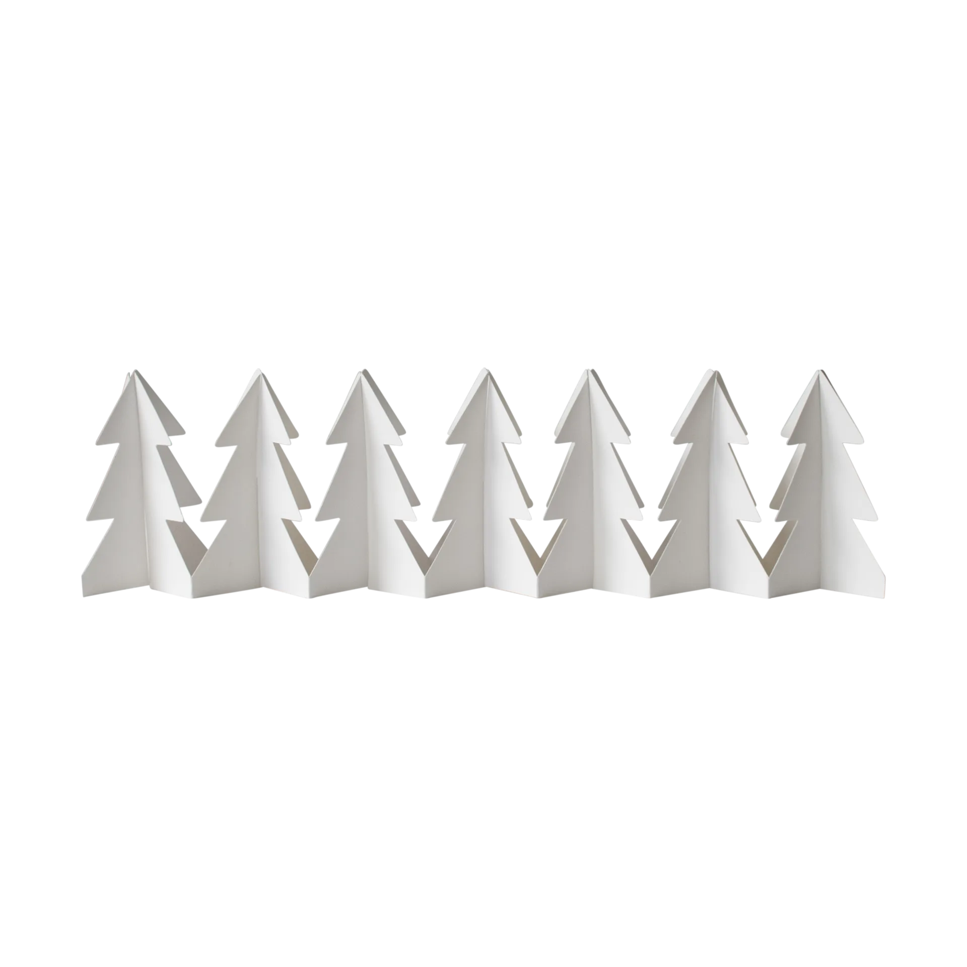 DBKD Décoration Tree in a row White, cm