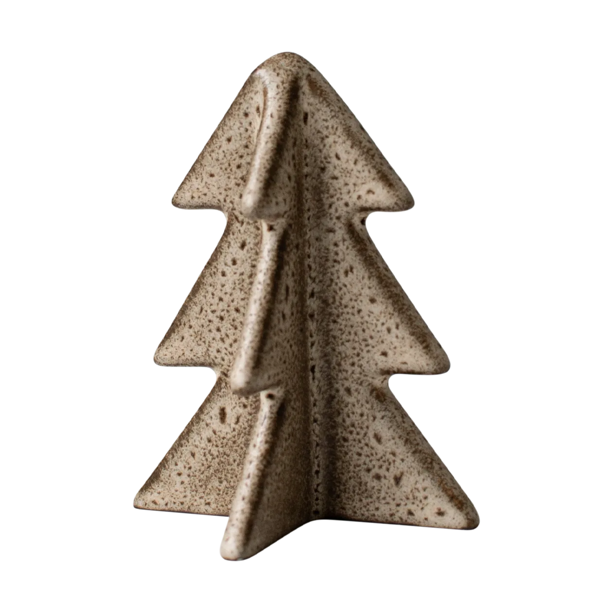 DBKD Décoration Winter tree Beige, 7 cm