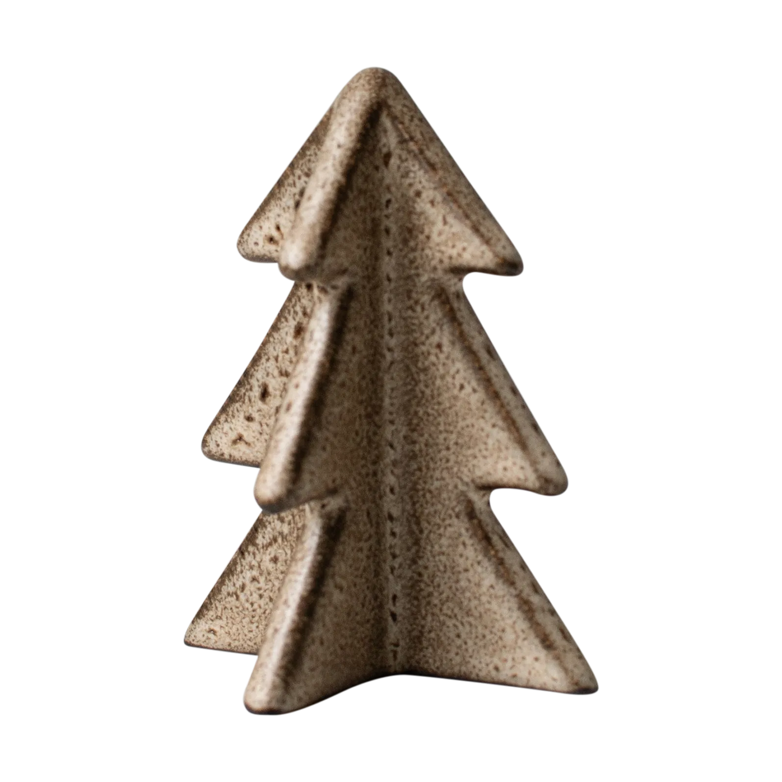 DBKD Décoration Winter tree Beige, 8 cm