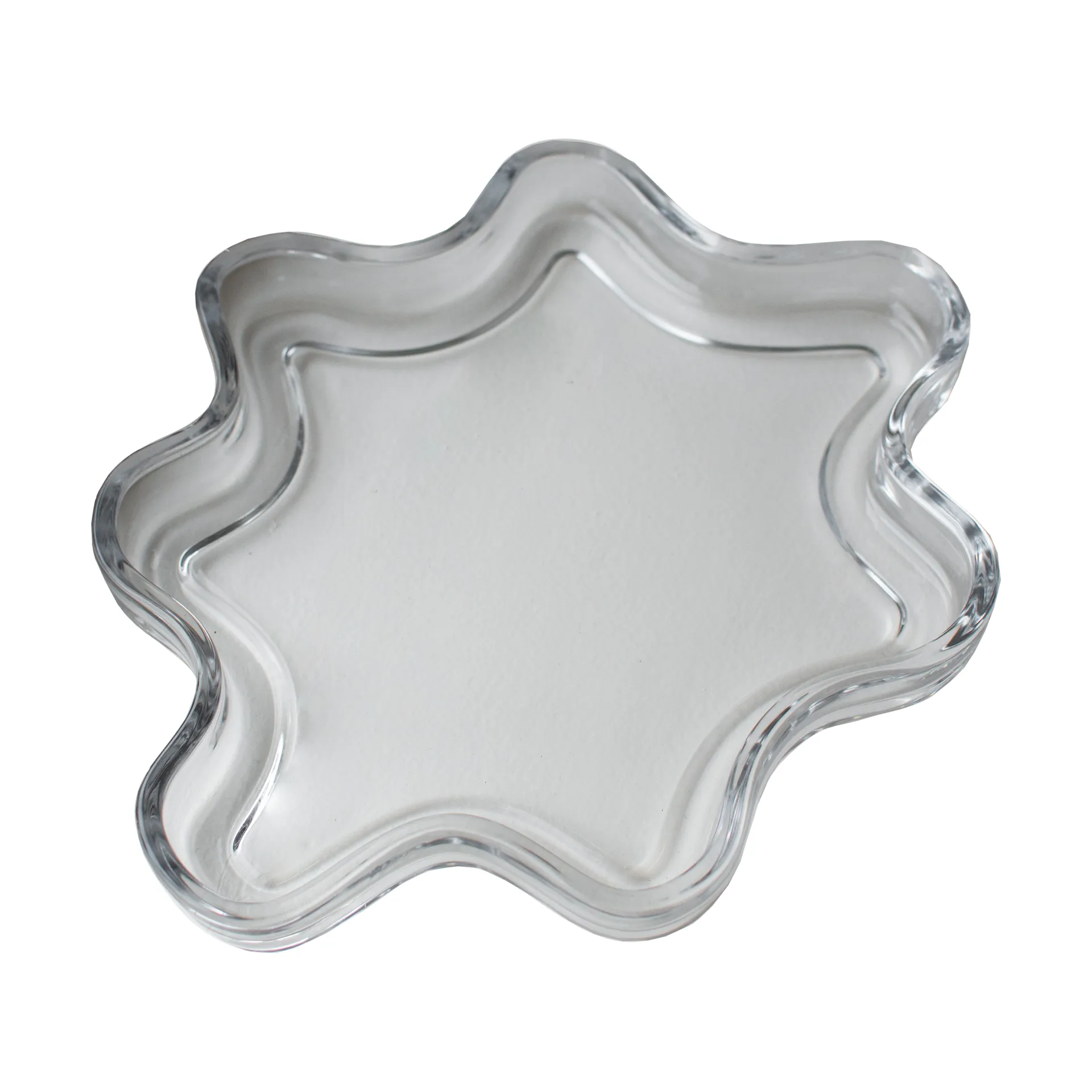 DBKD Filter dekorationsbakke Clear, Ø22x2 cm billede